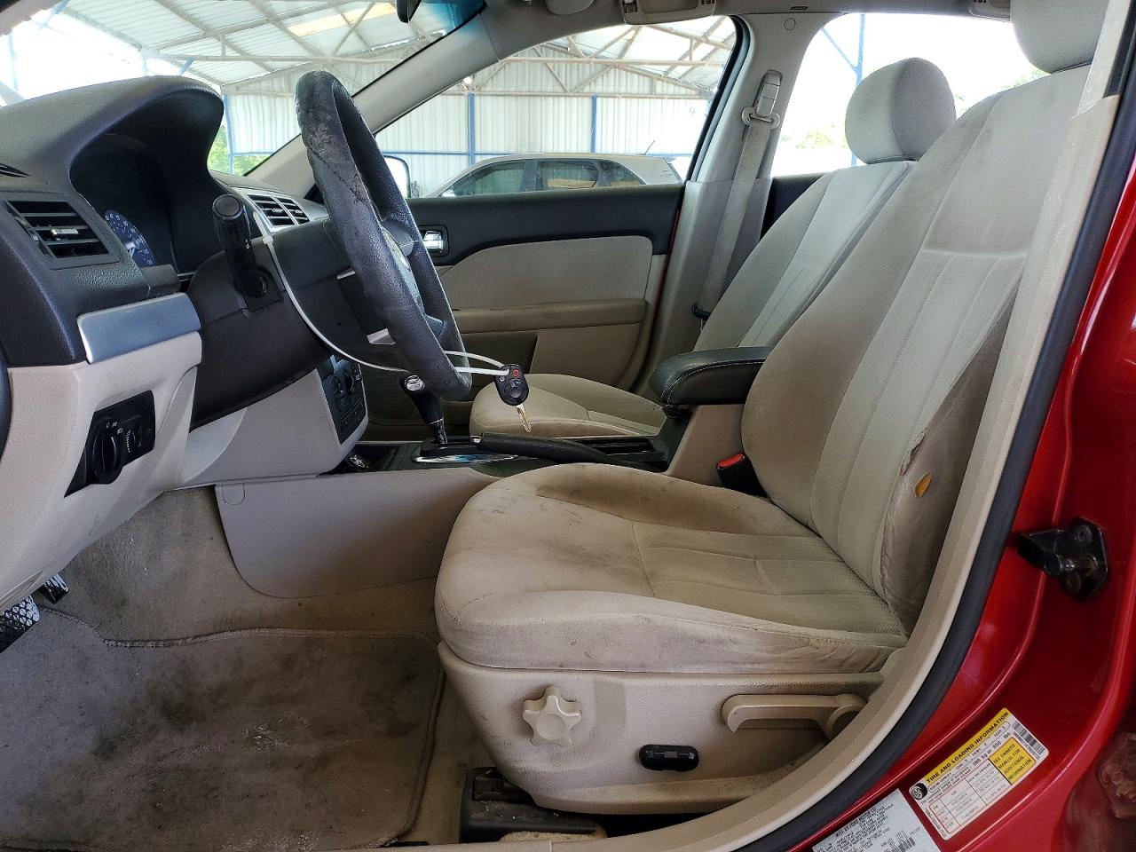 2007 Mercury Milan Red vin: 3MEHM07147R626732