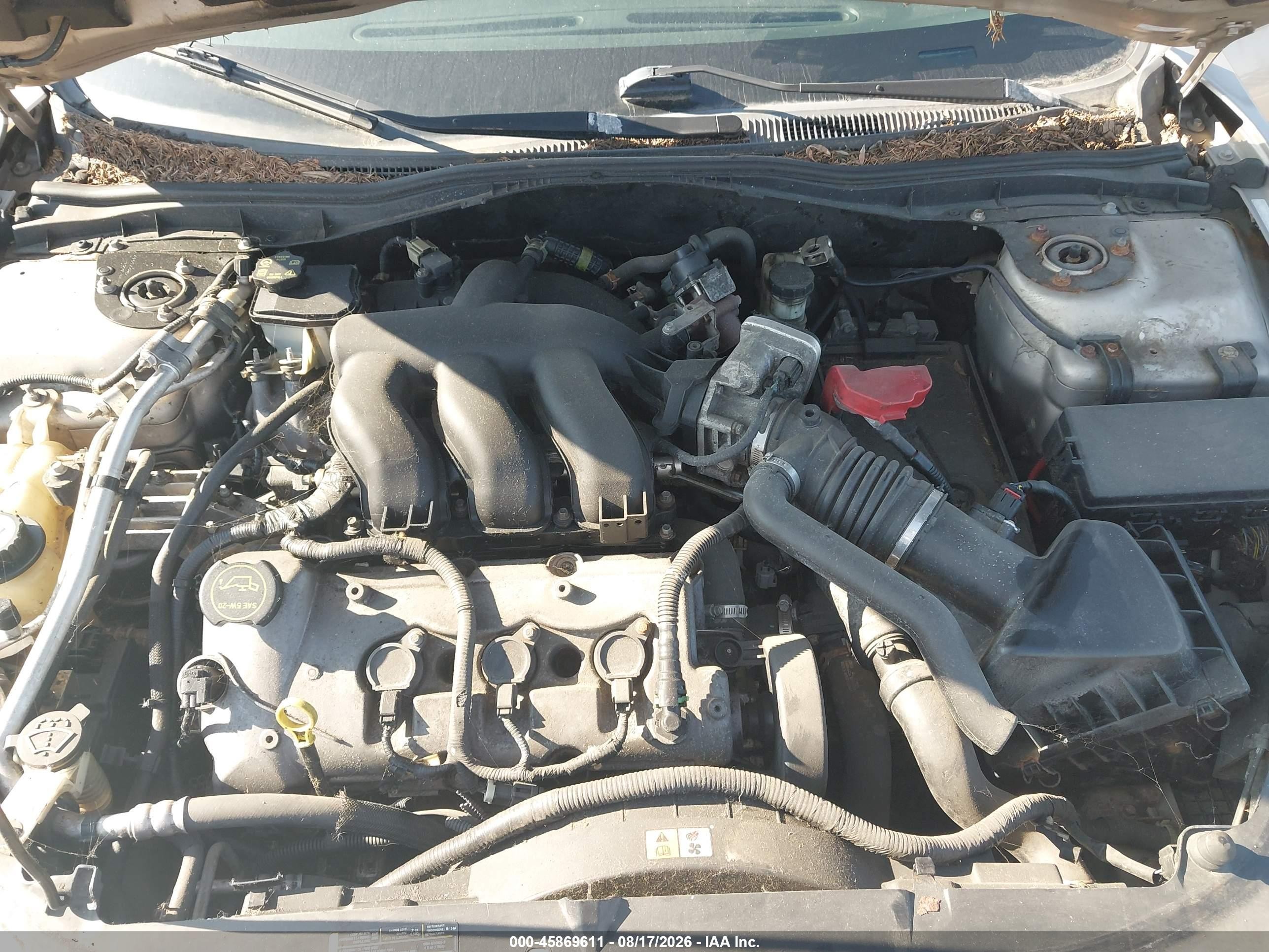 2007 Mercury Milan V6 (120a) Champagne vin: 3MEHM07177R643511