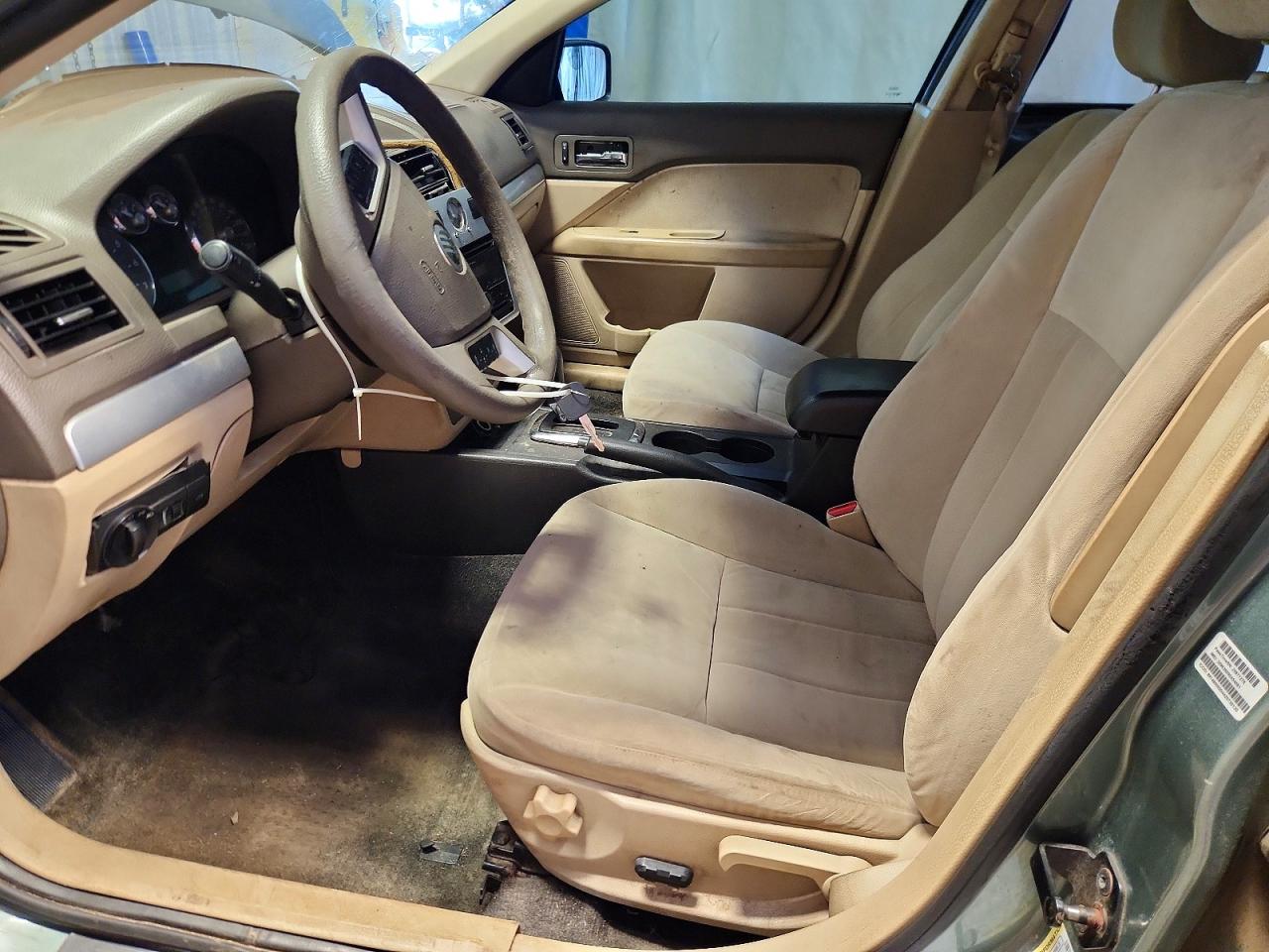 2006 Mercury Milan Turquoise vin: 3MEHM071X6R616575