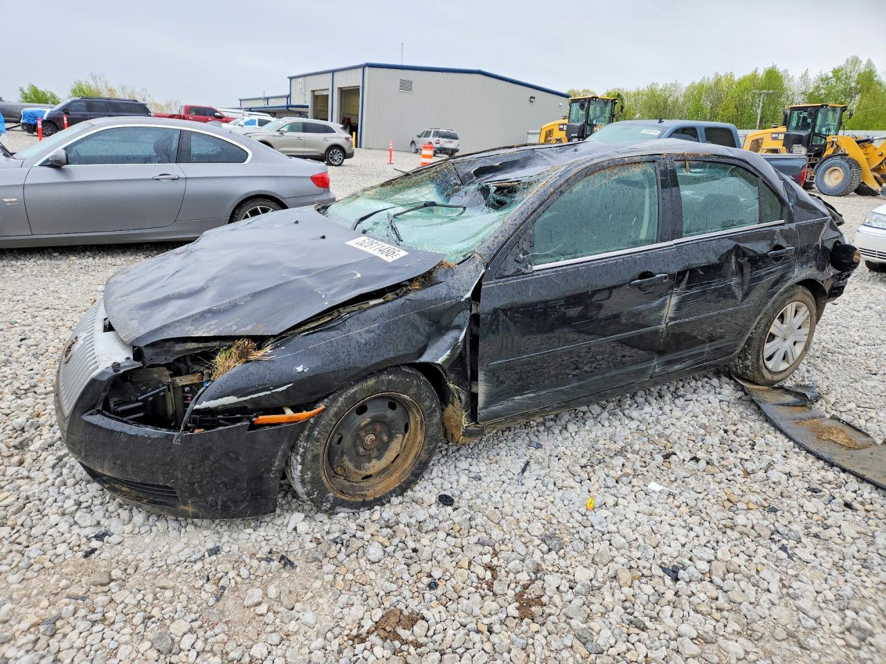 2006 Mercury Milan Black vin: 3MEHM07Z06R648196