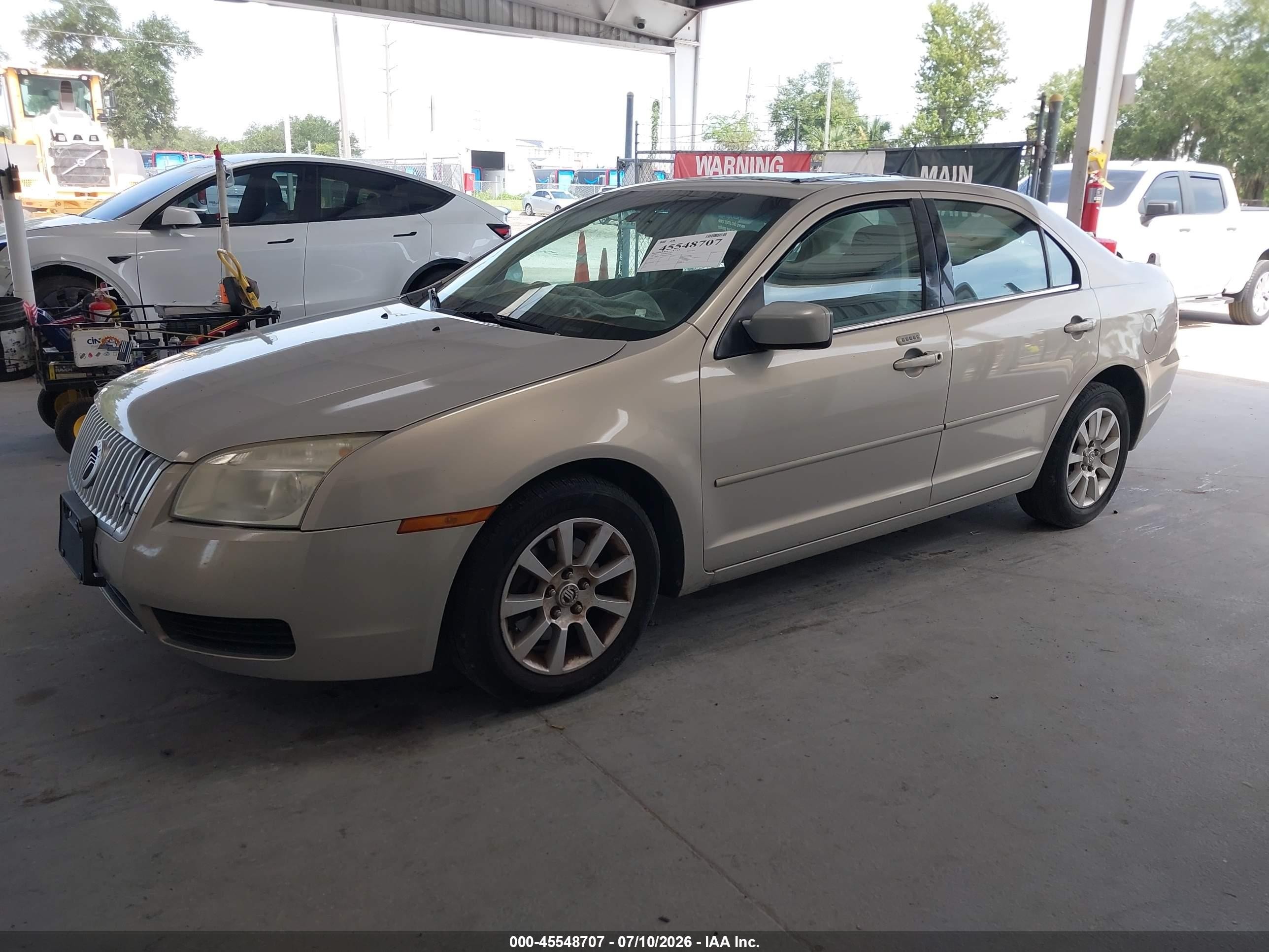 2009 Mercury Milan I4 Beige vin: 3MEHM07Z09R622878