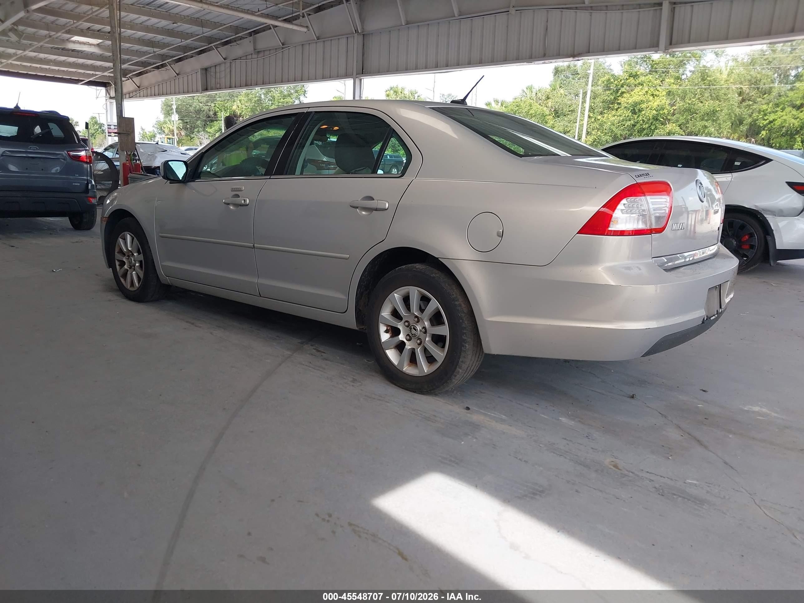 2009 Mercury Milan I4 Beige vin: 3MEHM07Z09R622878