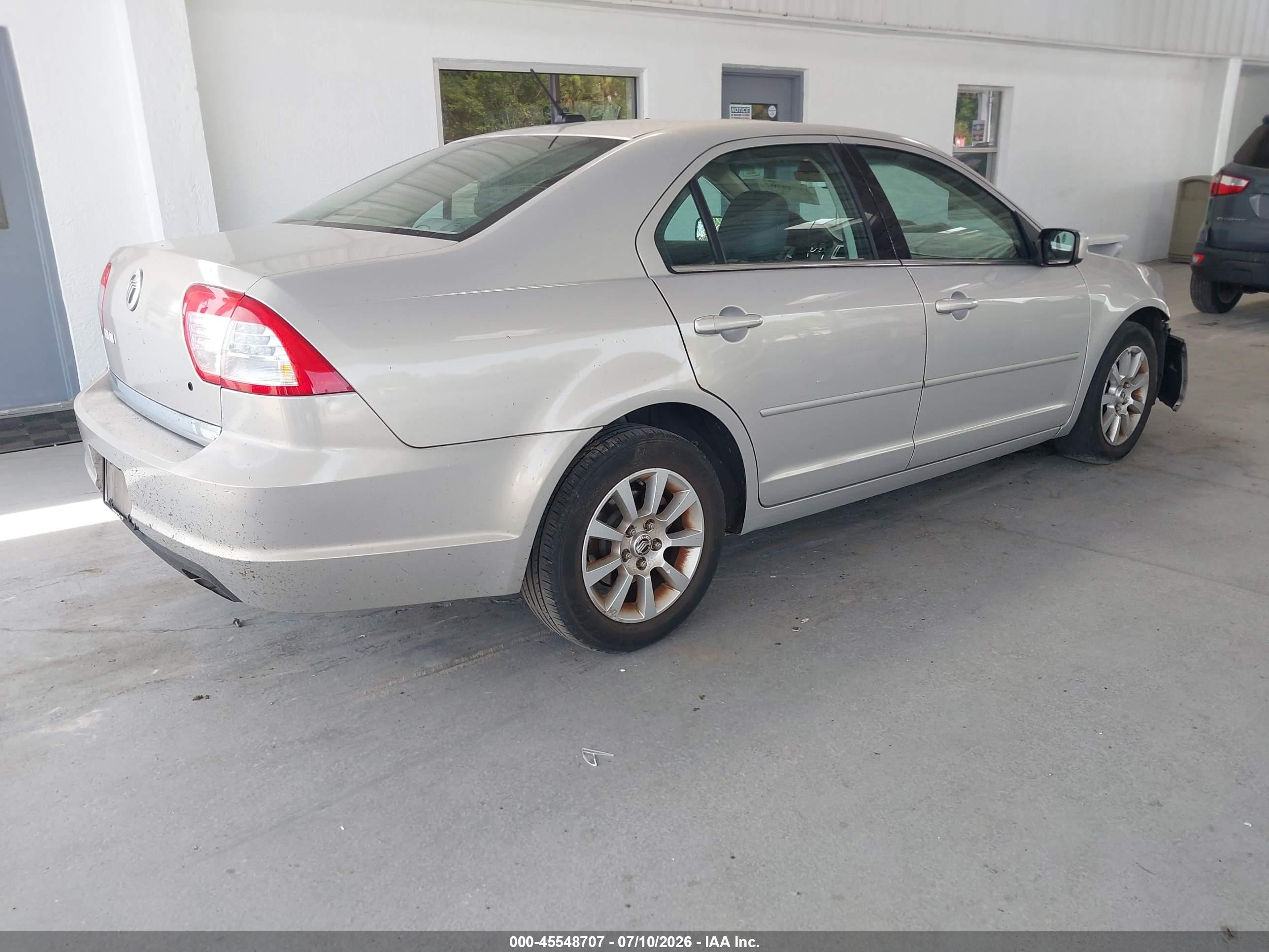 2009 Mercury Milan I4 Beige vin: 3MEHM07Z09R622878