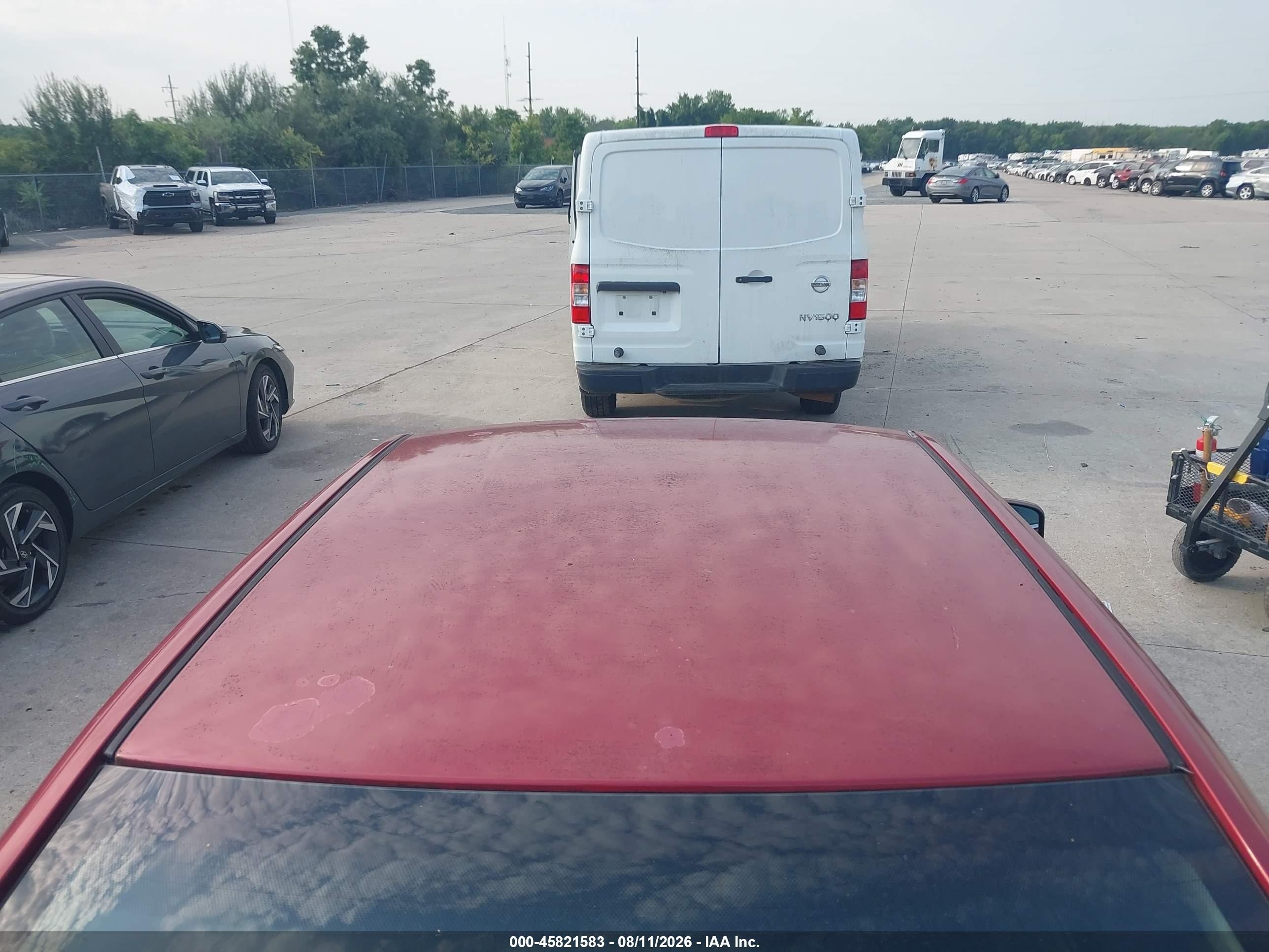 2007 Mercury Milan I4 (100a) Red vin: 3MEHM07Z17R600658