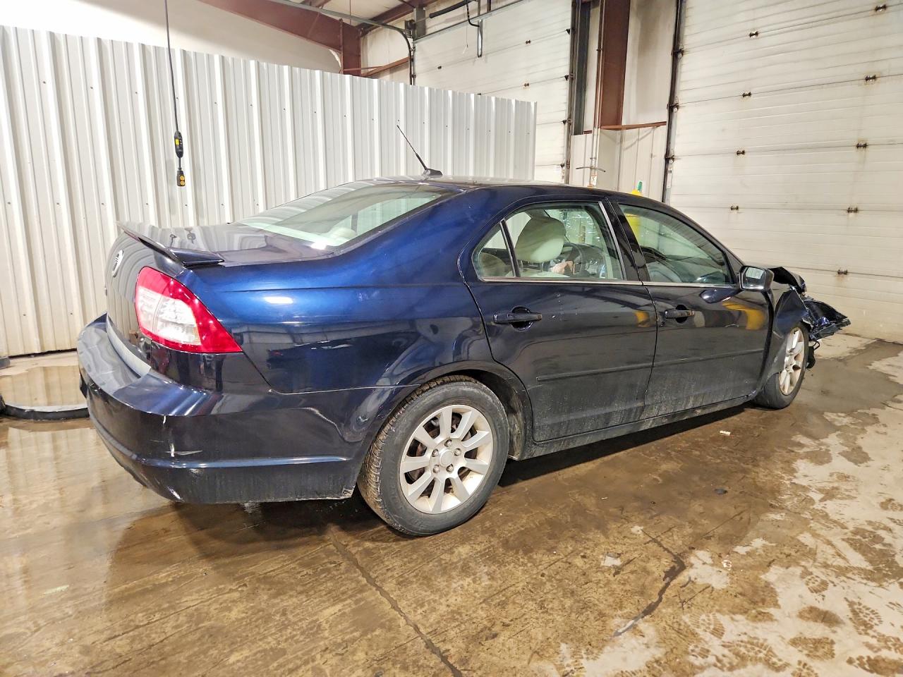 2009 Mercury Milan Blue vin: 3MEHM07Z19R624767