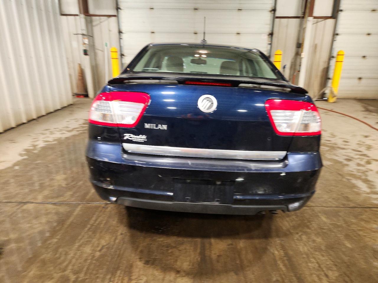 2009 Mercury Milan Blue vin: 3MEHM07Z19R624767