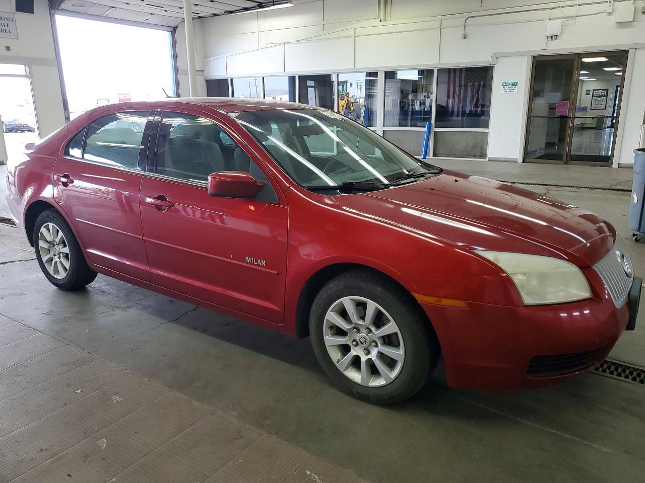 2008 Mercury Milan Red vin: 3MEHM07Z38R608990