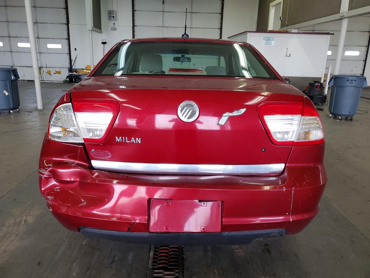 2008 Mercury Milan Red vin: 3MEHM07Z38R608990