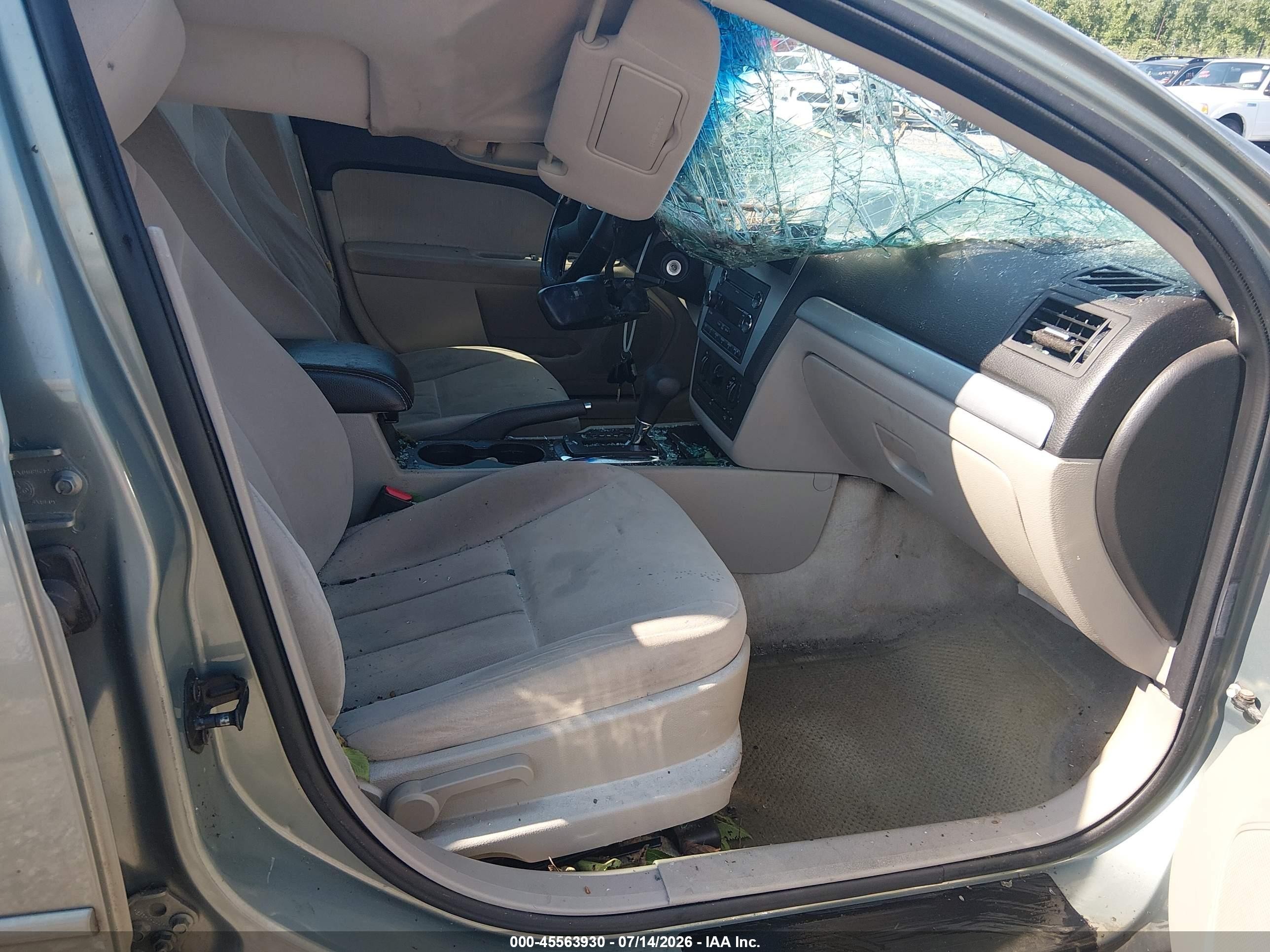 2009 Mercury Milan I4 Green vin: 3MEHM07Z39R618629
