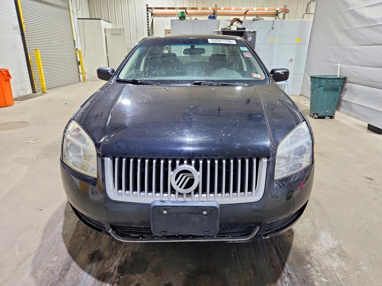 2007 Mercury Milan Black vin: 3MEHM07Z47R601884