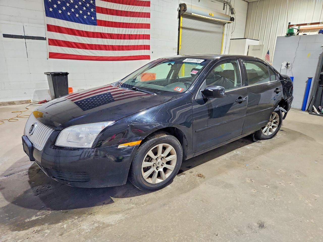 2007 Mercury Milan Black vin: 3MEHM07Z47R601884