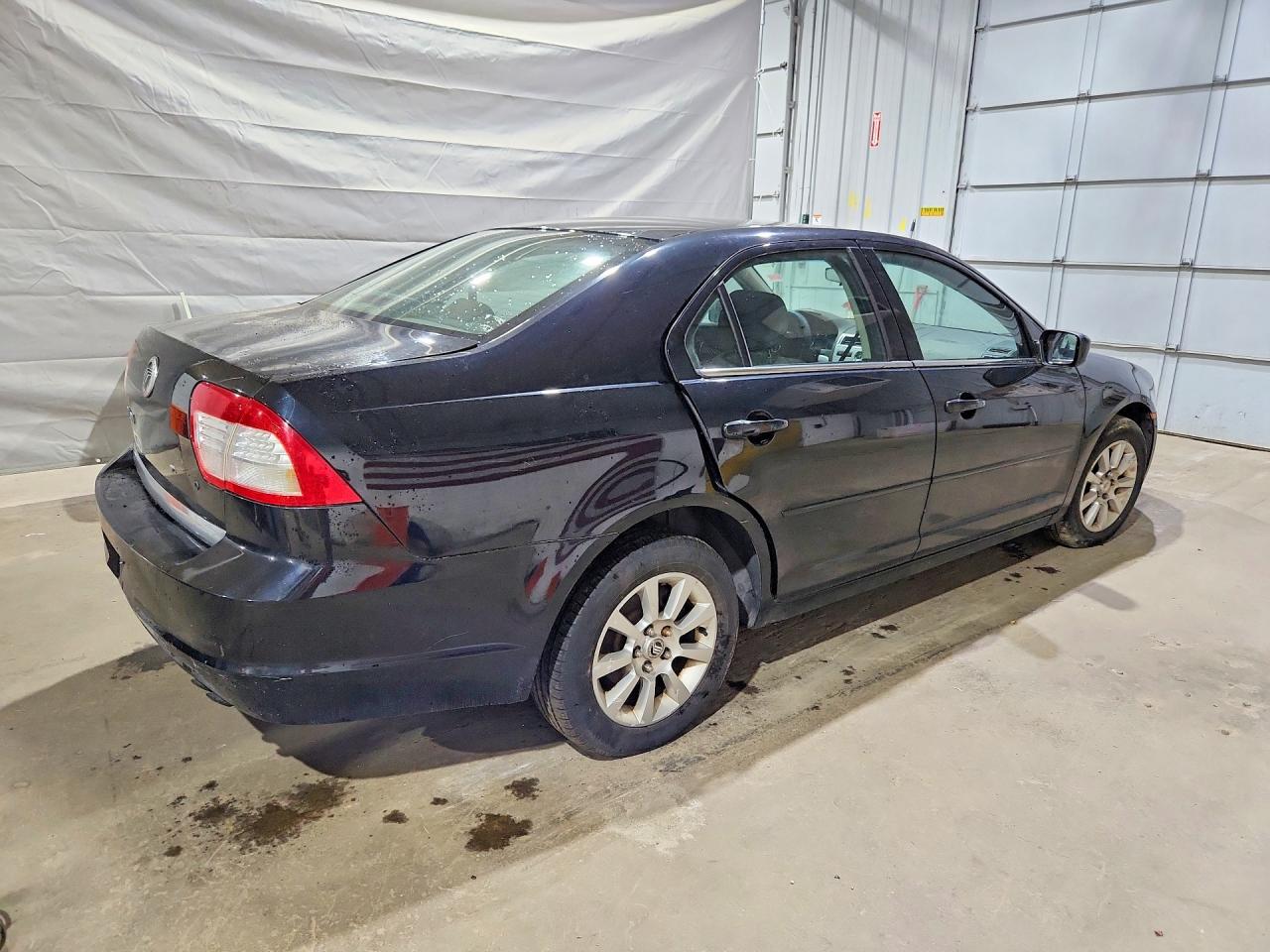 2007 Mercury Milan Black vin: 3MEHM07Z47R601884