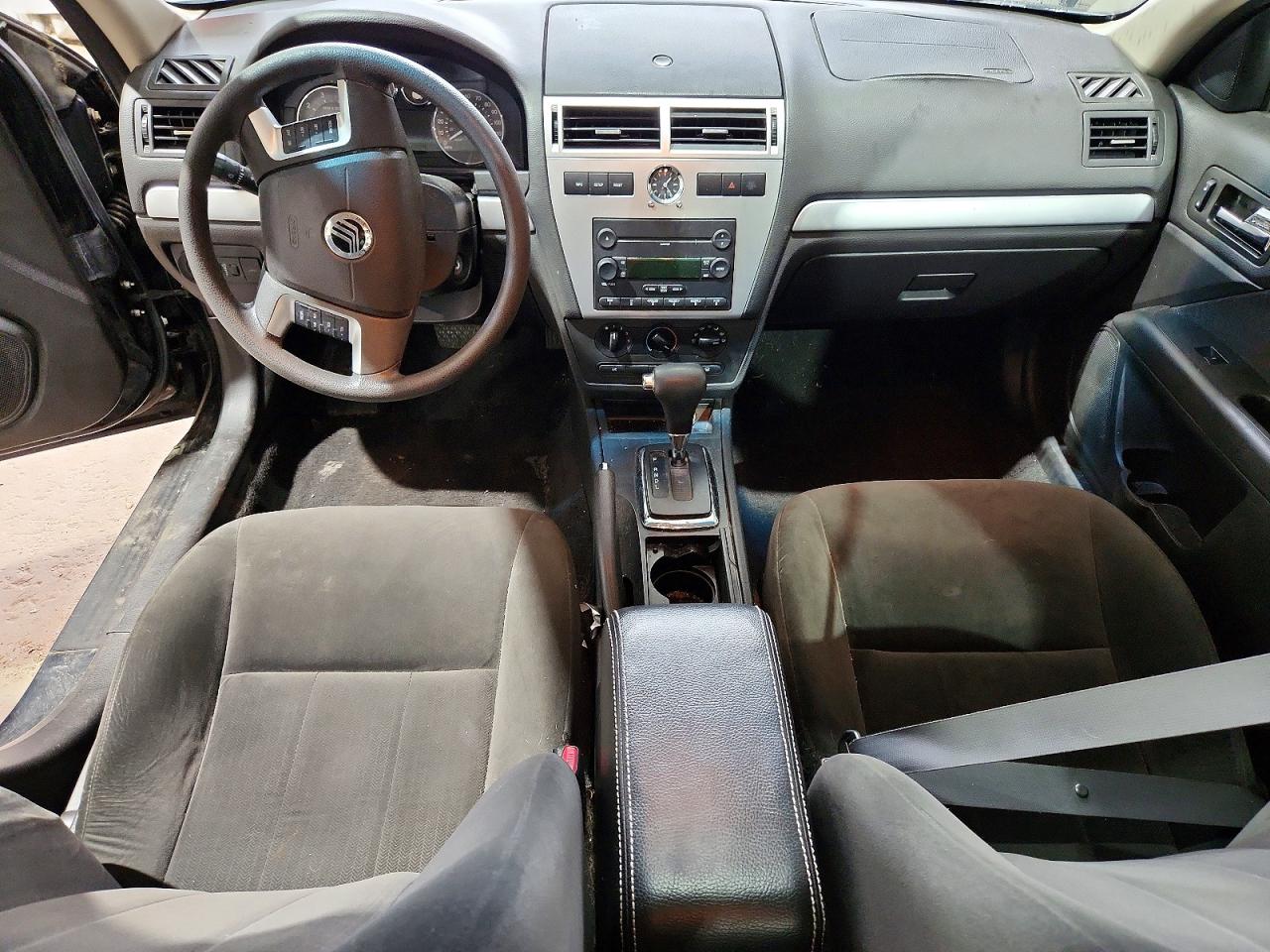 2007 Mercury Milan Black vin: 3MEHM07Z47R601884