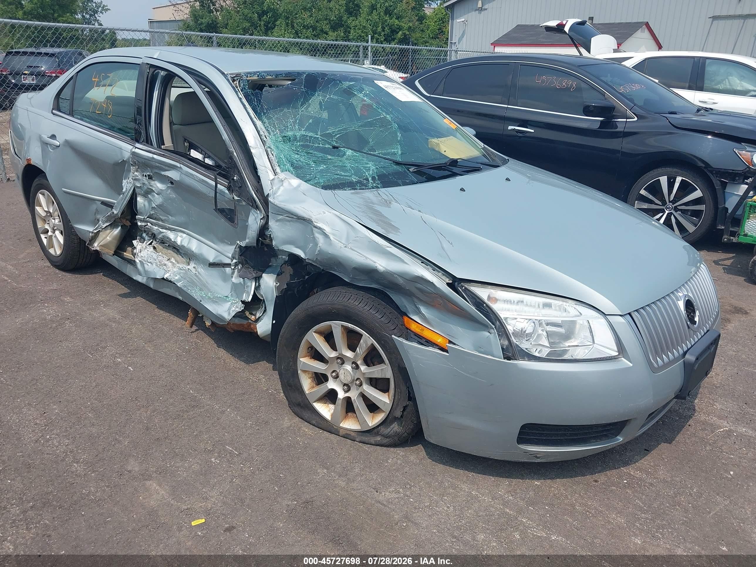 2007 Mercury Milan I4 (100a) Синий vin: 3MEHM07Z47R649028