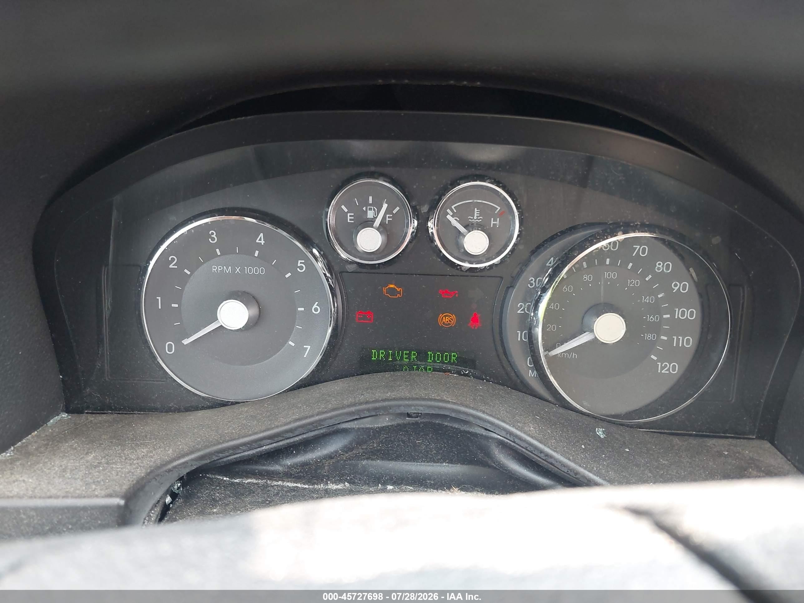 2007 Mercury Milan I4 (100a) Blue vin: 3MEHM07Z47R649028