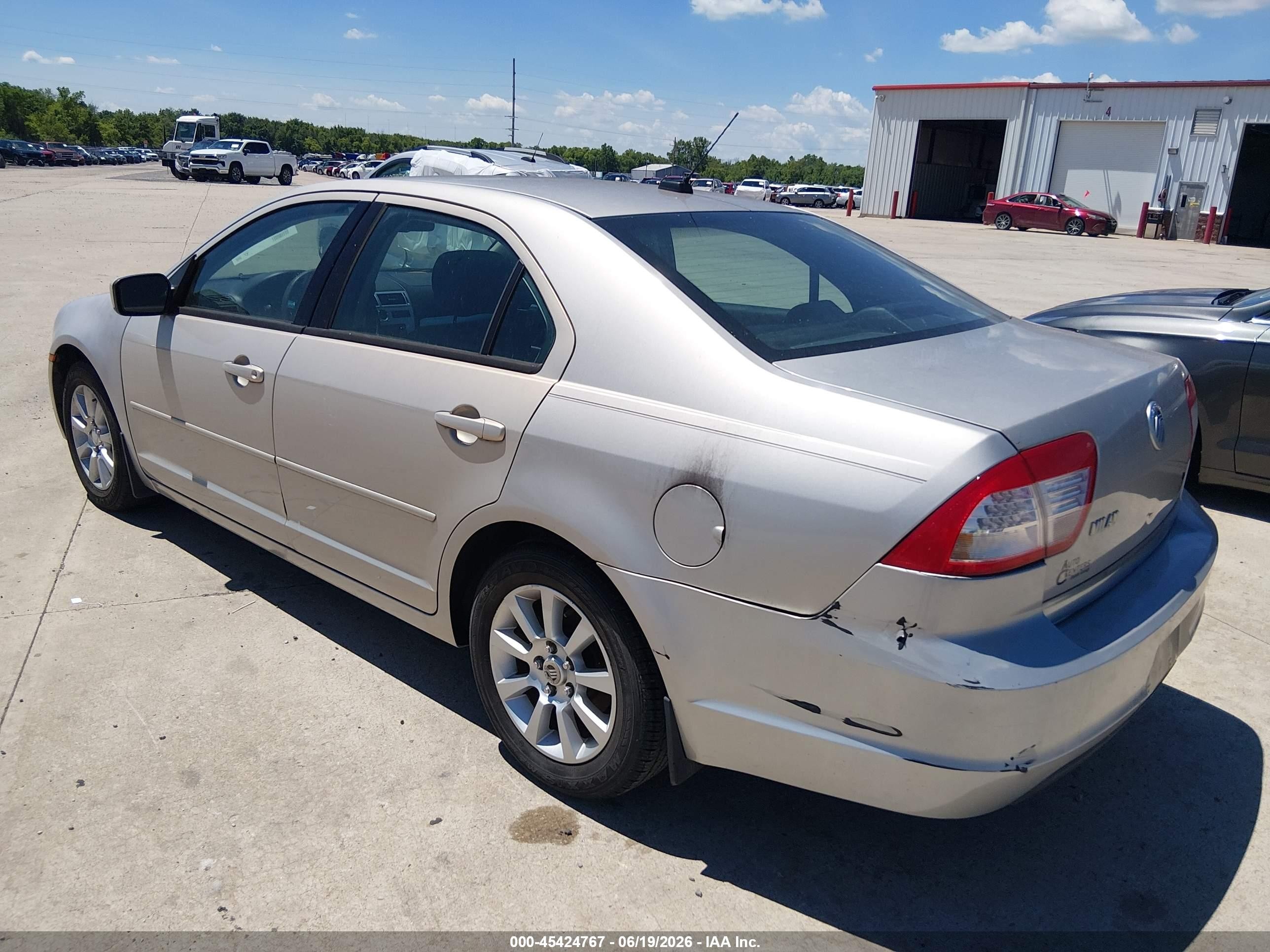 2008 Mercury Milan I4 Gray vin: 3MEHM07Z58R663800