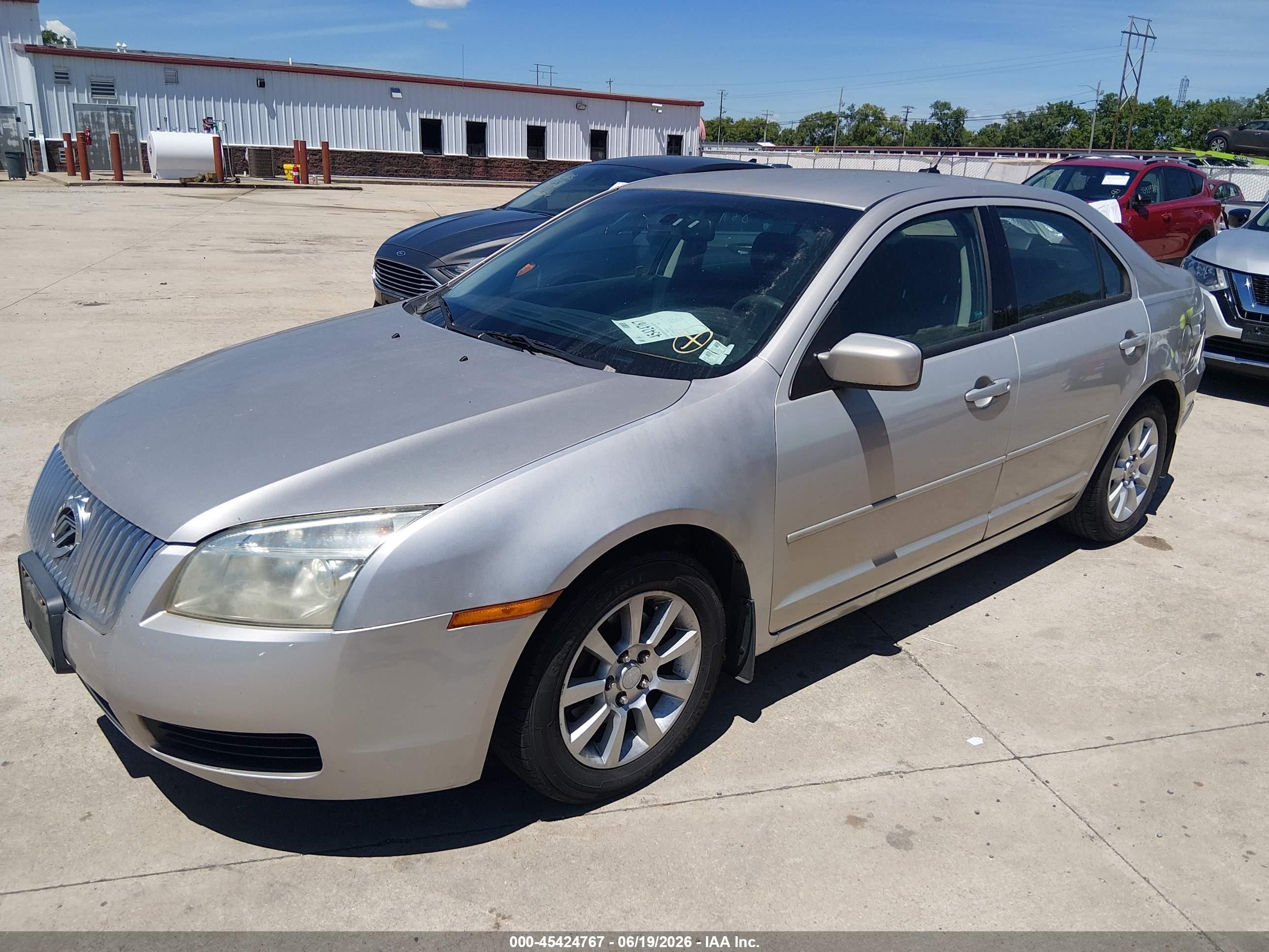 2008 Mercury Milan I4 Gray vin: 3MEHM07Z58R663800