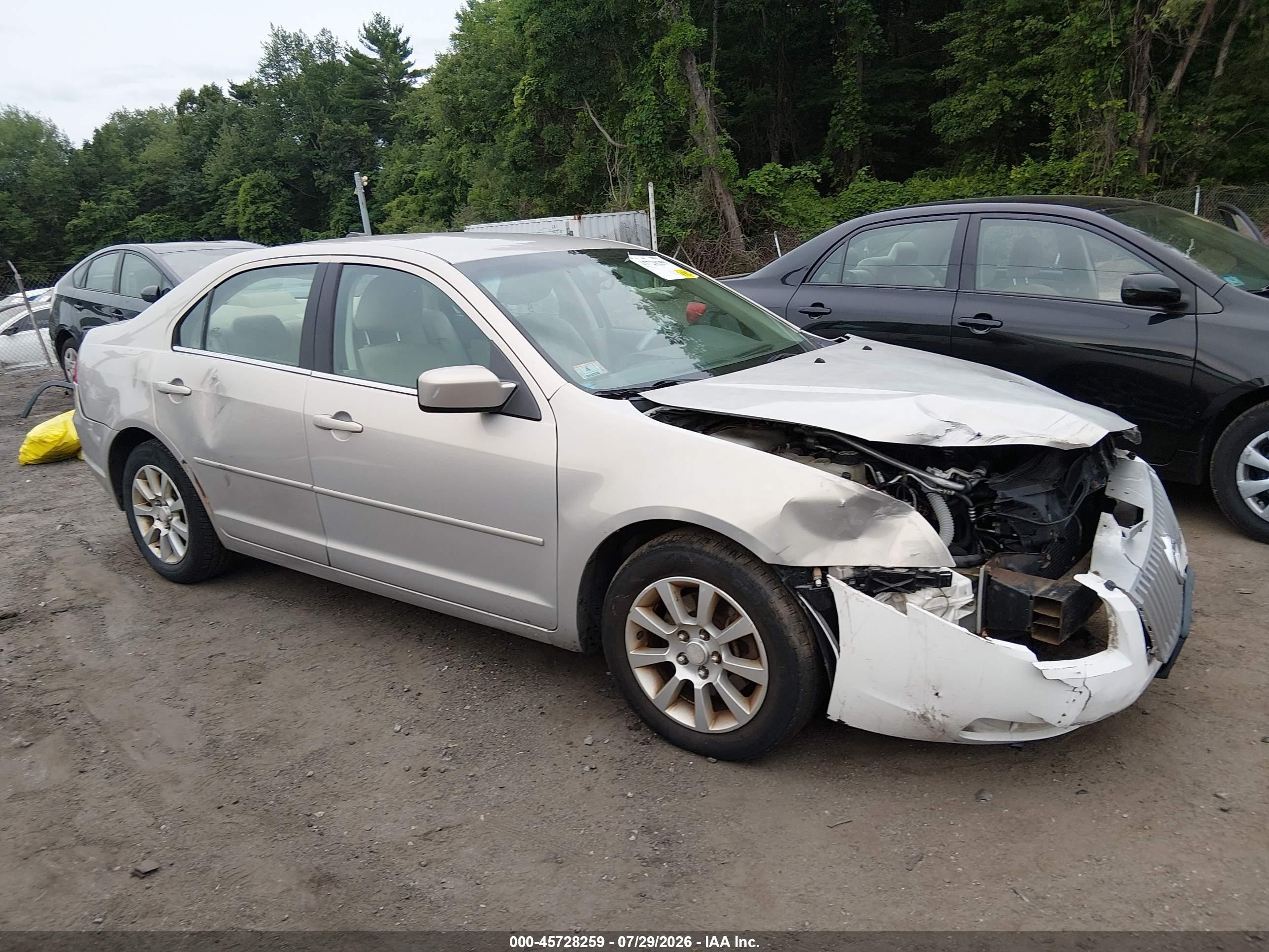 2009 Mercury Milan I4 Silver vin: 3MEHM07Z59R623928