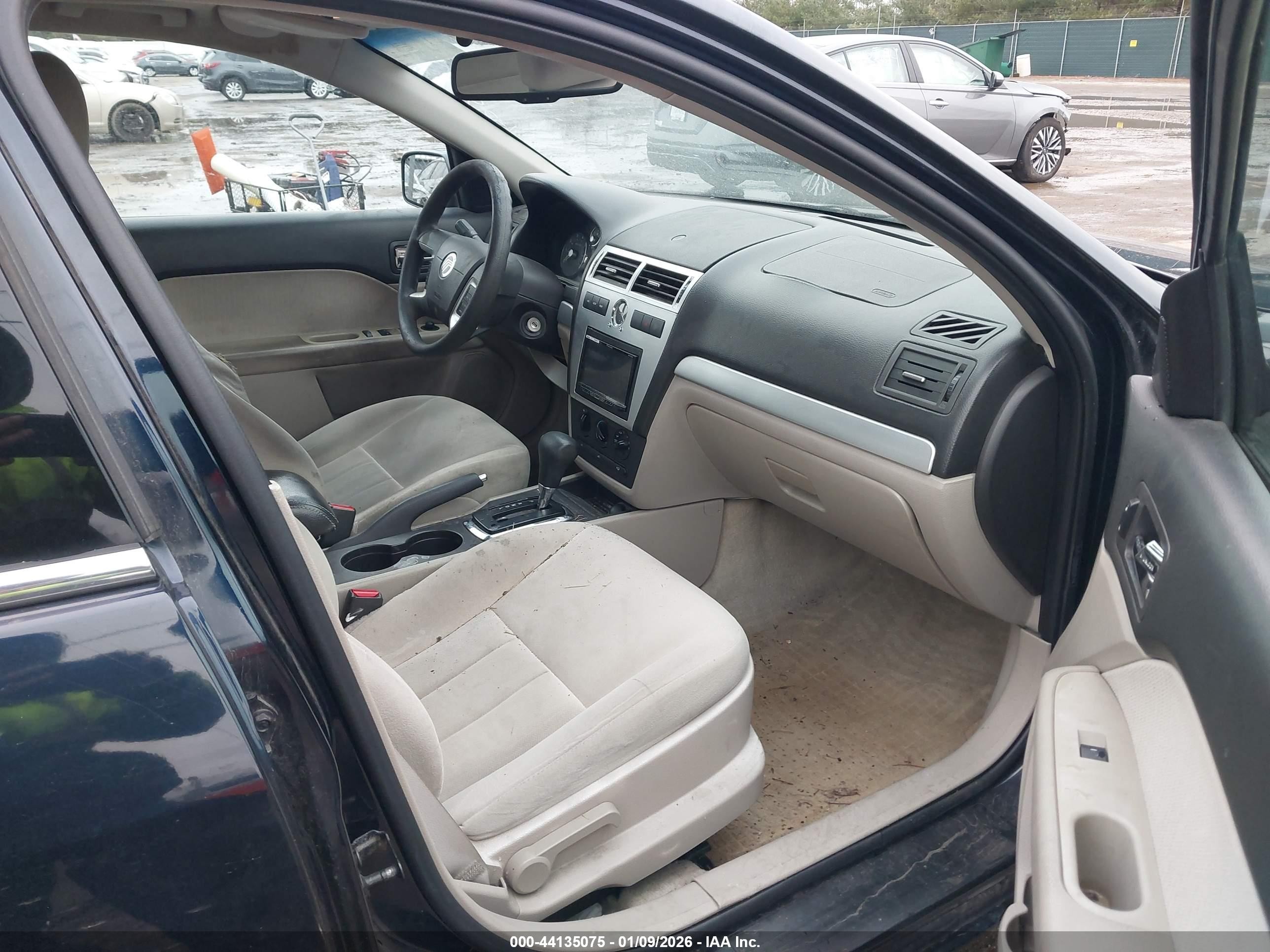 2009 Mercury Milan I4 Dark Blue vin: 3MEHM07Z59R630796