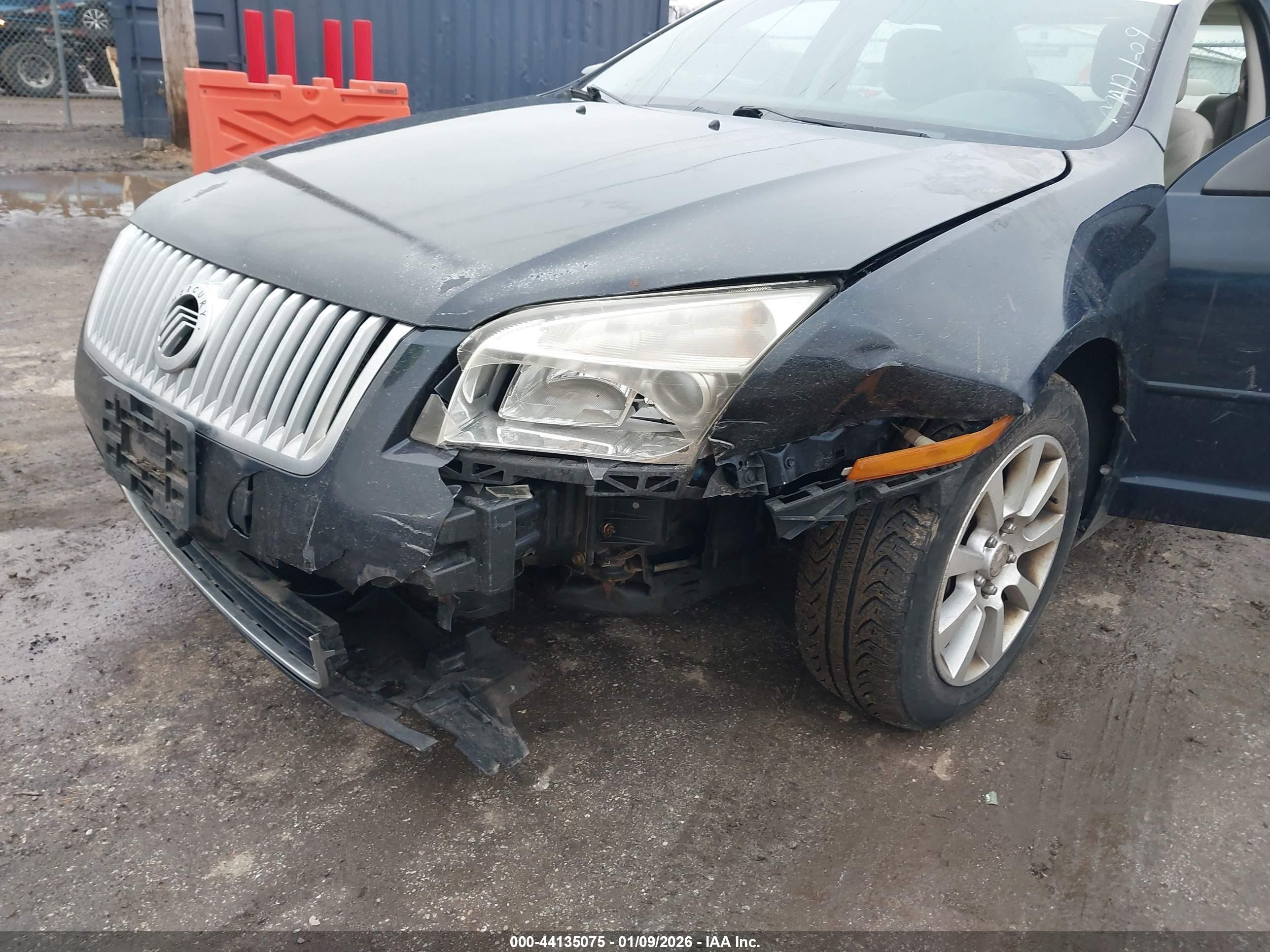 2009 Mercury Milan I4 Dark Blue vin: 3MEHM07Z59R630796
