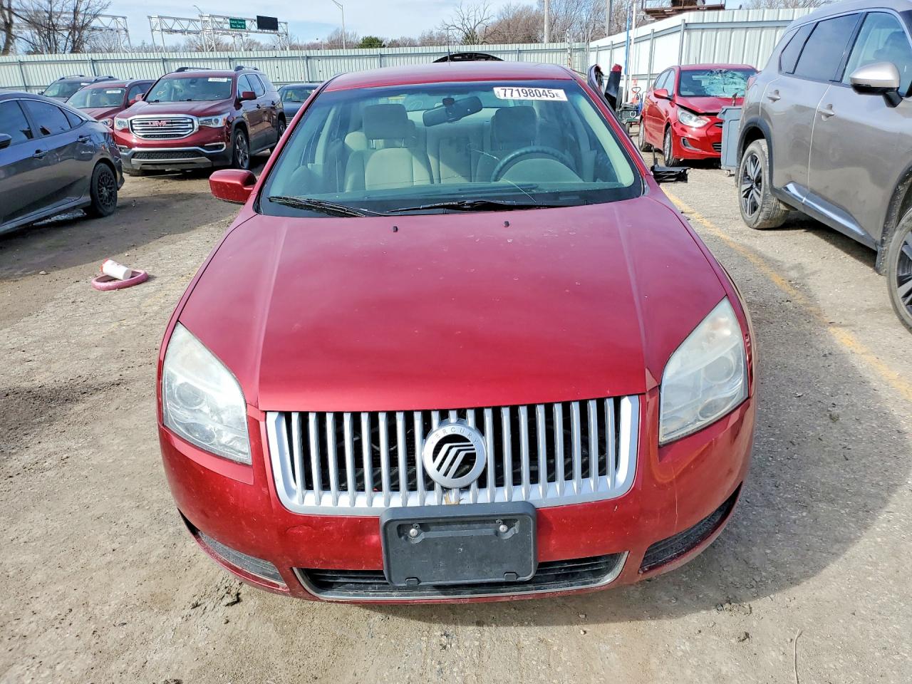 2008 Merc Milan Красный vin: 3MEHM07Z68R611429