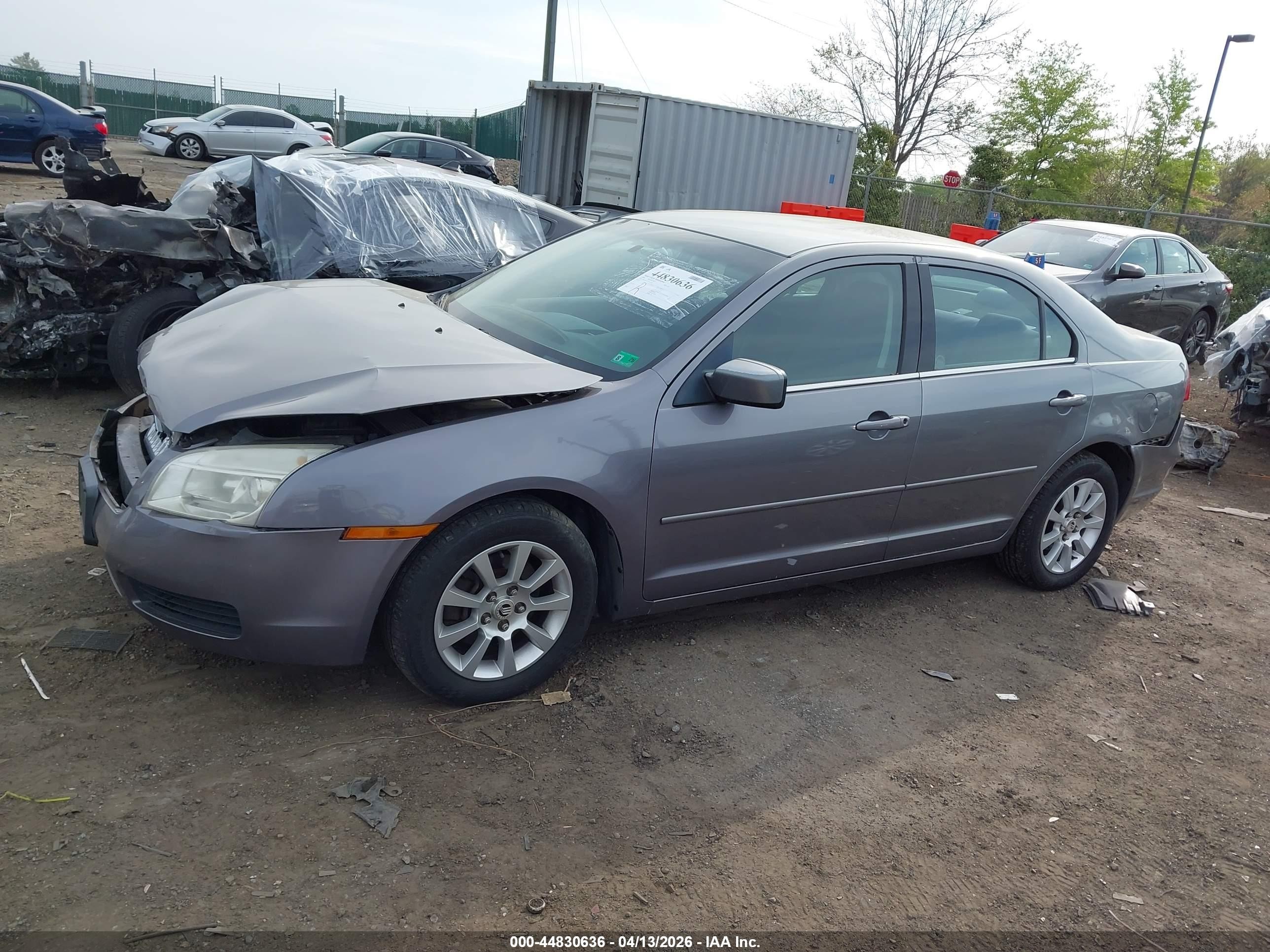 2006 Mercury Milan I4 Gray vin: 3MEHM07Z76R612201