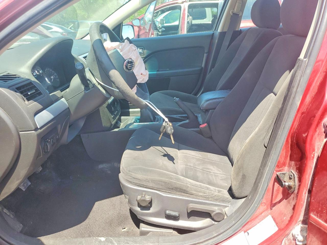 2007 Mercury Milan Темно-бордовый vin: 3MEHM07Z77R601247