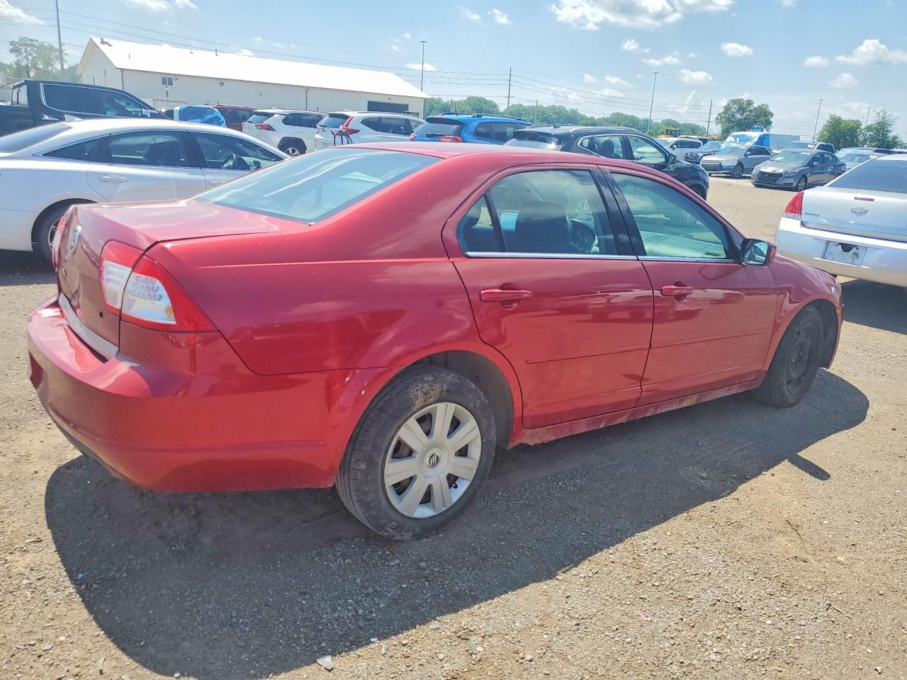 2007 Mercury Milan Темно-бордовый vin: 3MEHM07Z77R601247