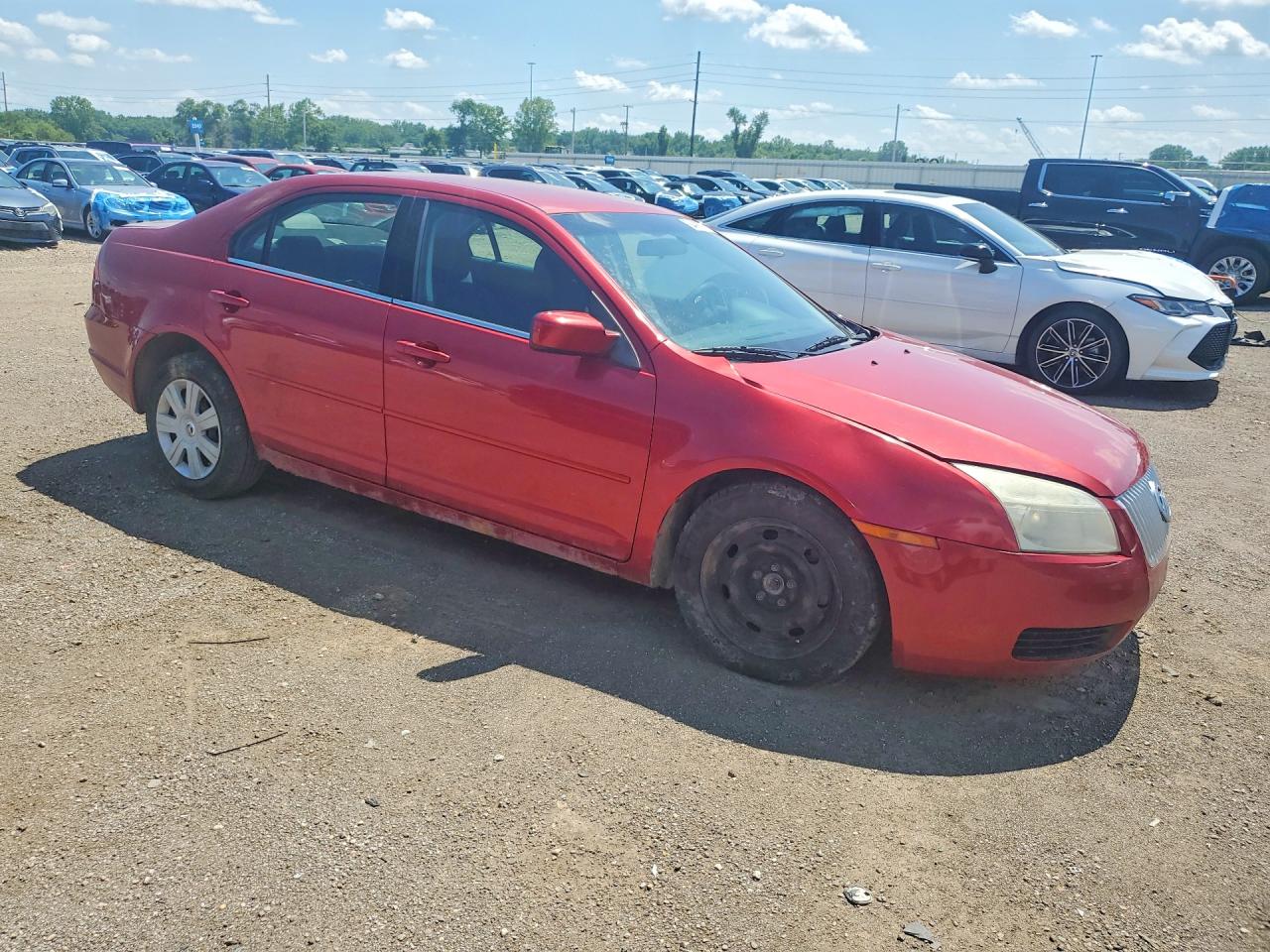 2007 Mercury Milan Темно-бордовый vin: 3MEHM07Z77R601247