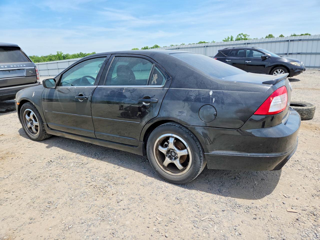 2007 Mercury Milan Black vin: 3MEHM07Z87R604416