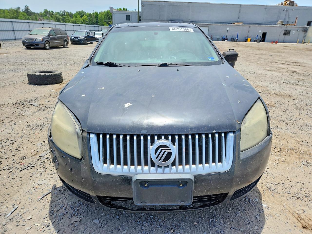 2007 Mercury Milan Black vin: 3MEHM07Z87R604416