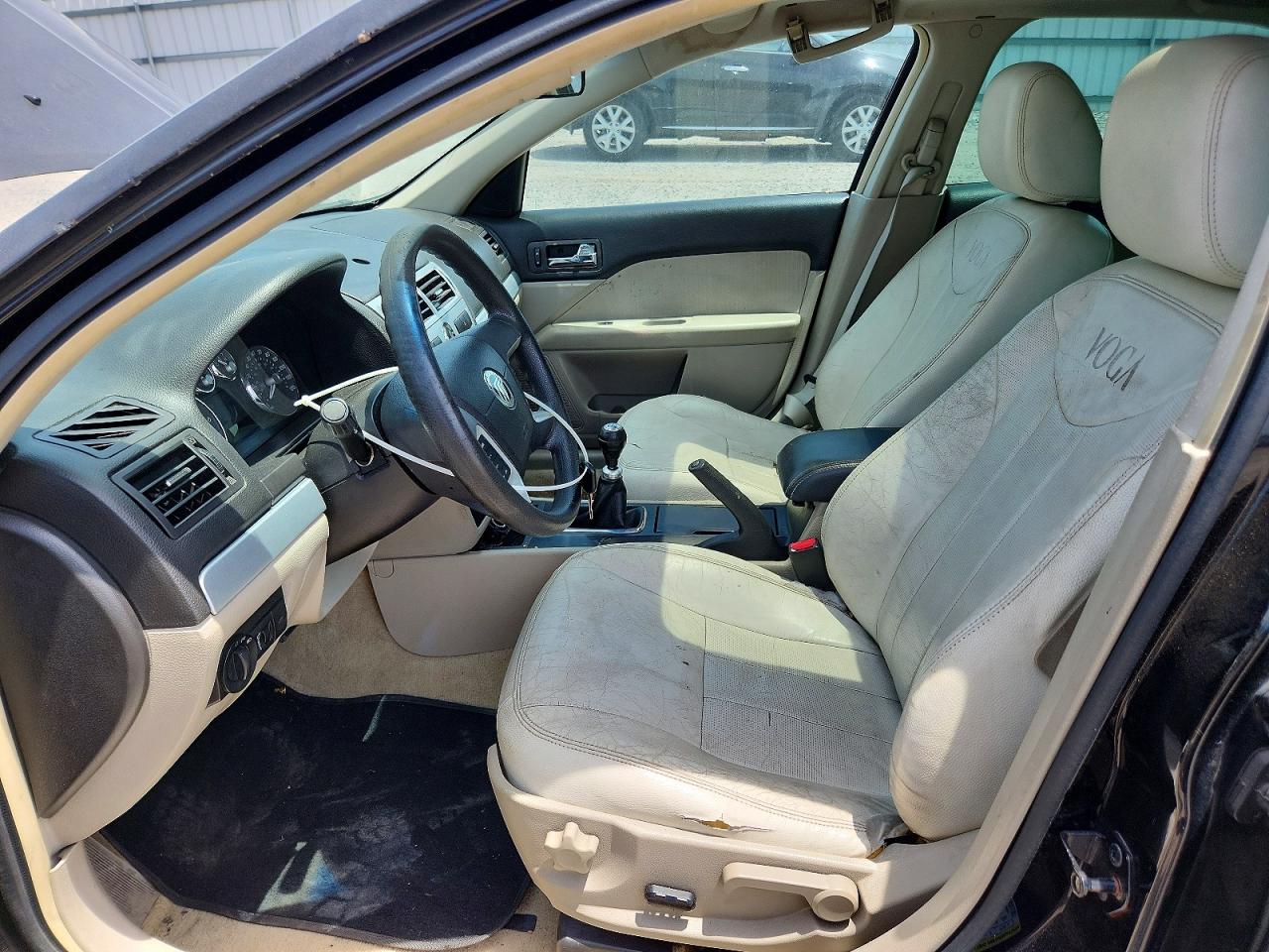 2007 Mercury Milan Black vin: 3MEHM07Z87R604416