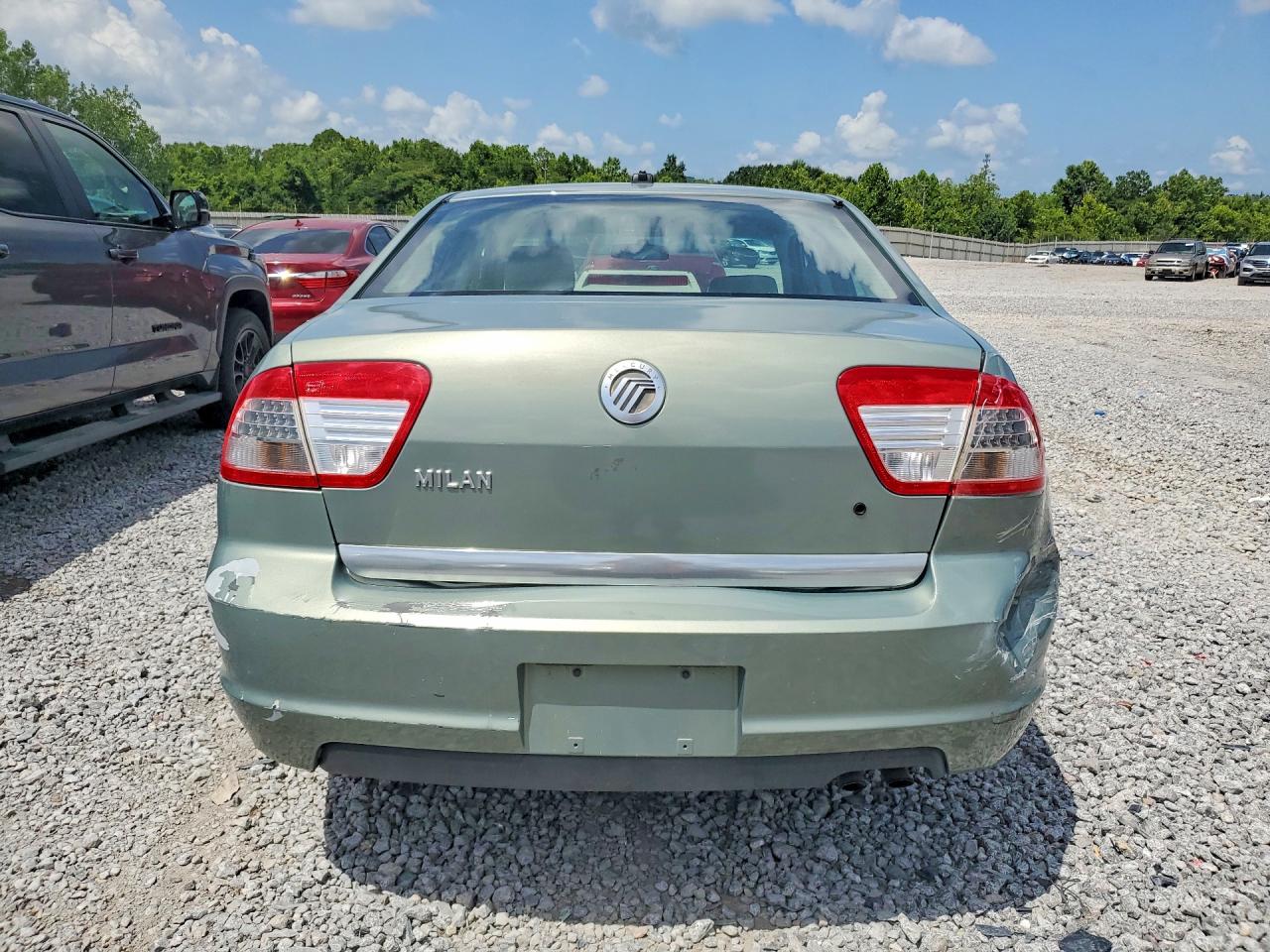 2008 Mercury Milan Green vin: 3MEHM07Z98R618973