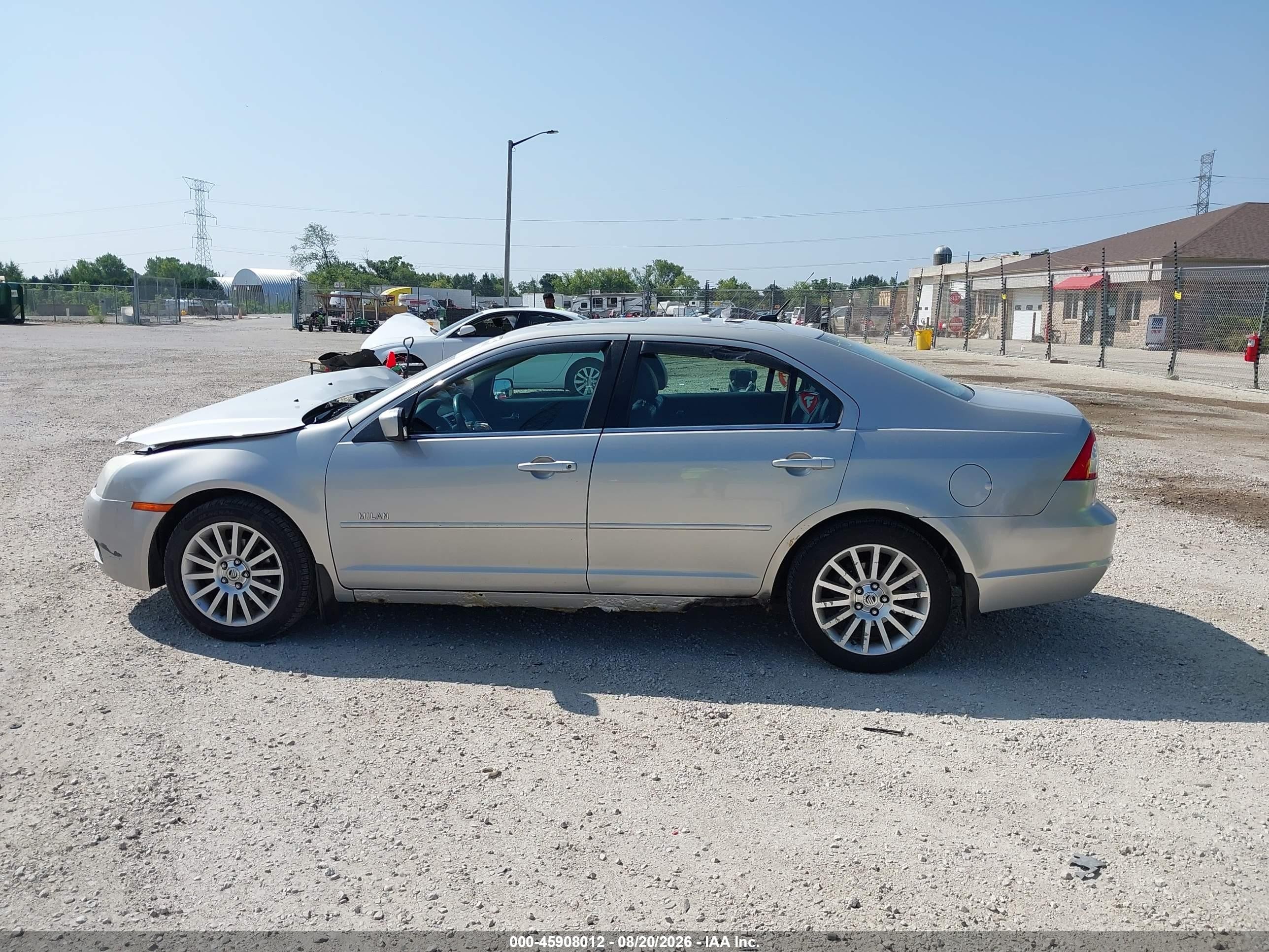 2007 Mercury Milan Premier Серебряный vin: 3MEHM08107R628721