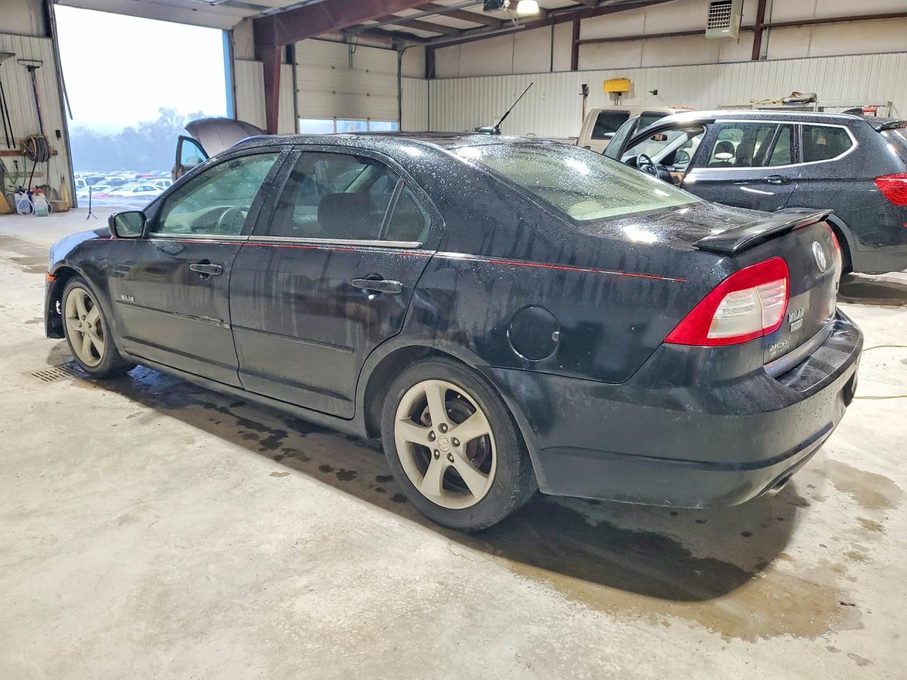 2007 Mercury Milan Premier Black vin: 3MEHM08107R655093