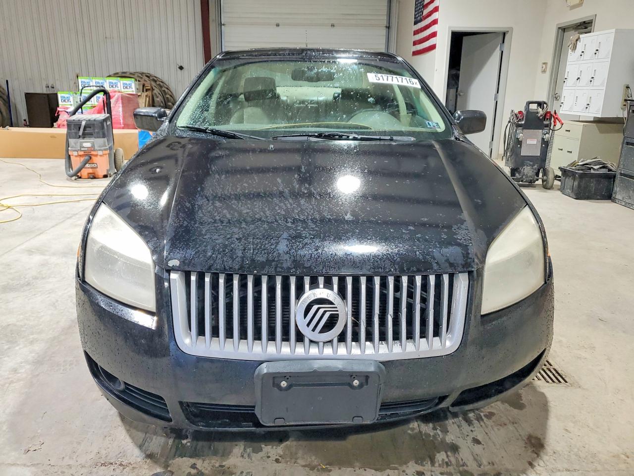 2007 Mercury Milan Premier Black vin: 3MEHM08107R655093