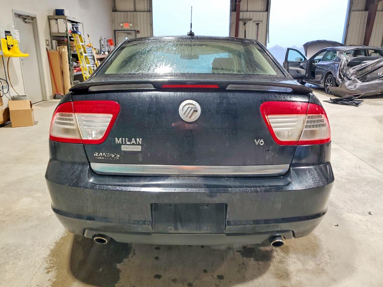 2007 Mercury Milan Premier Black vin: 3MEHM08107R655093