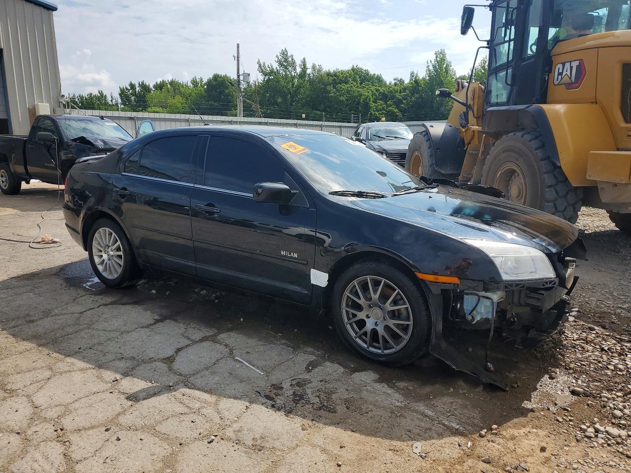 2008 Mercury Milan Premier Black vin: 3MEHM08108R617042