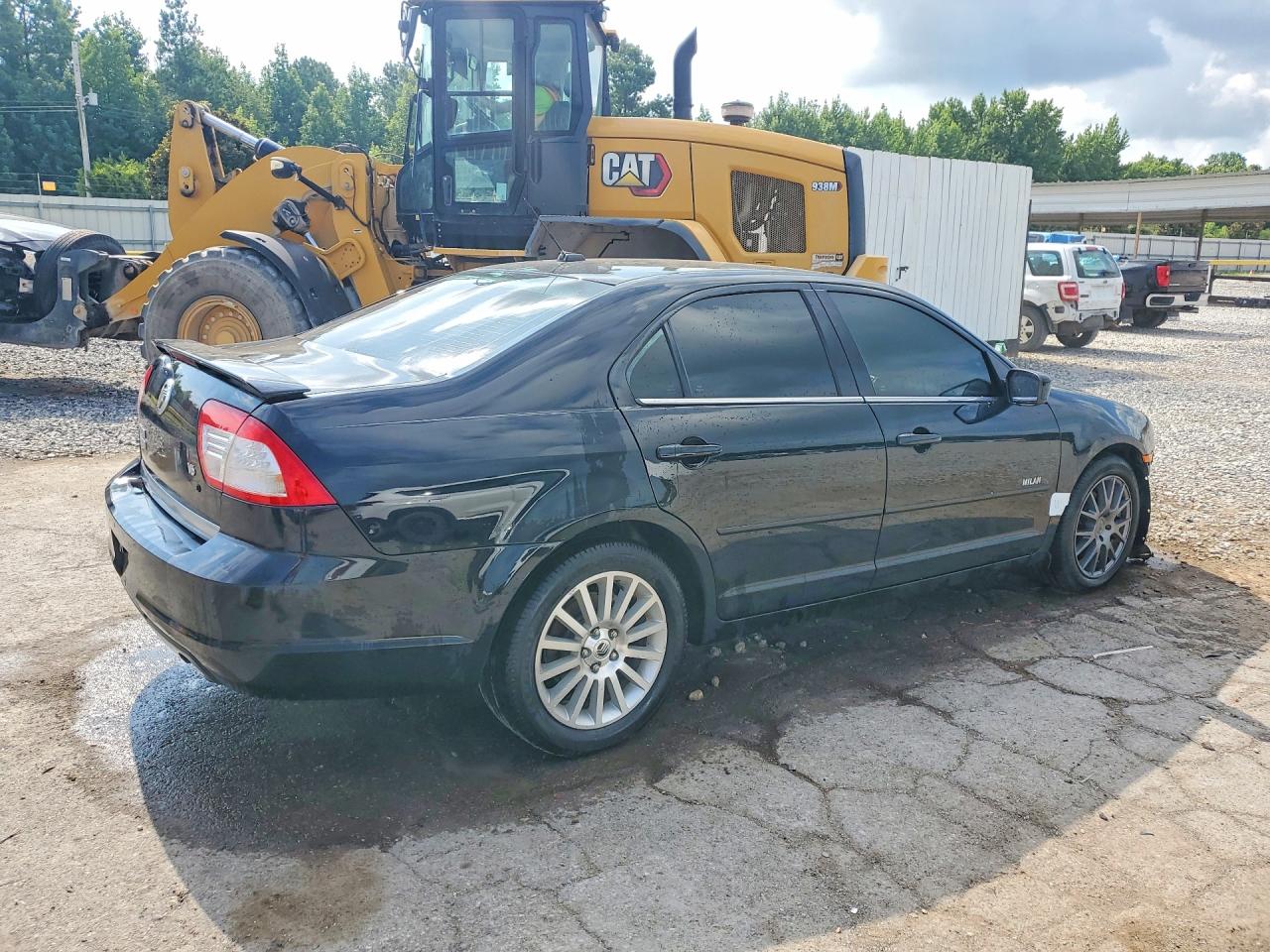 2008 Mercury Milan Premier Black vin: 3MEHM08108R617042