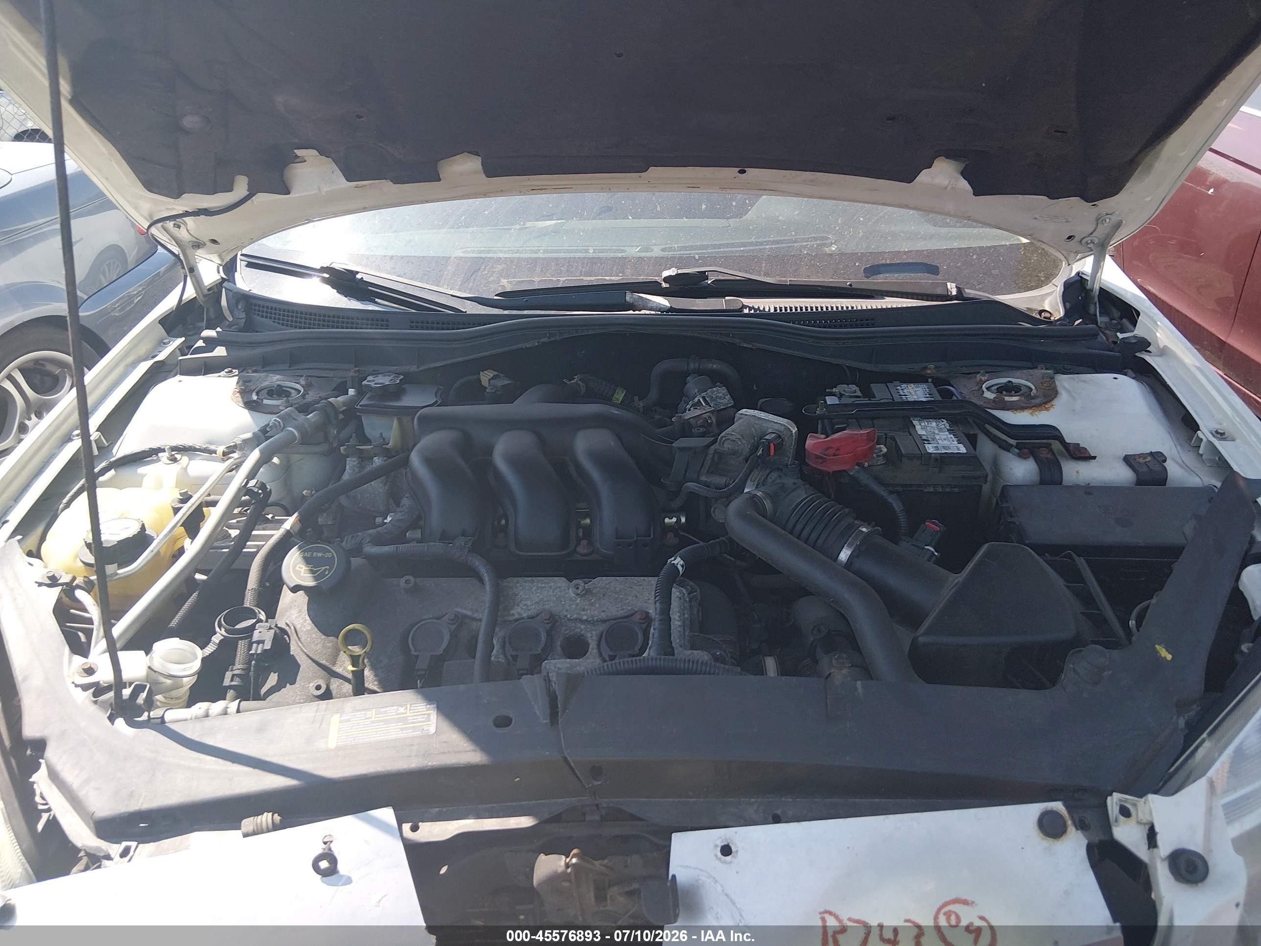 2008 Mercury Milan V6 Premier White vin: 3MEHM08108R654432