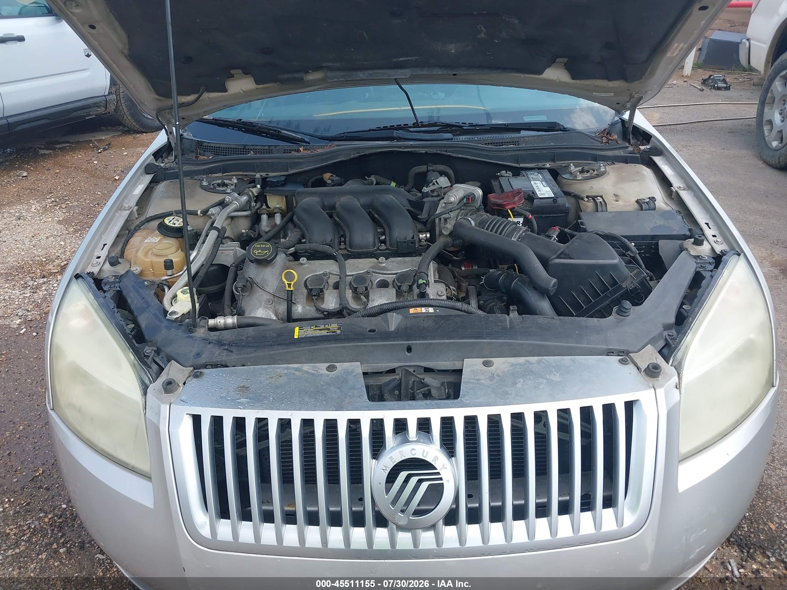 2008 Mercury Milan V6 Premier Gray vin: 3MEHM08108R666189