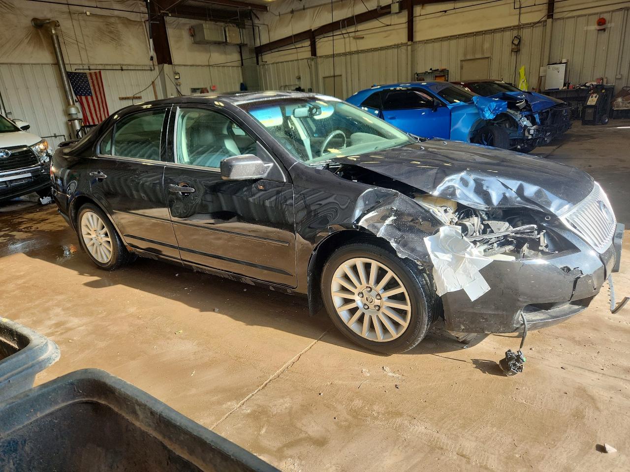 2009 Mercury Milan Premier Черный vin: 3MEHM08119R628598