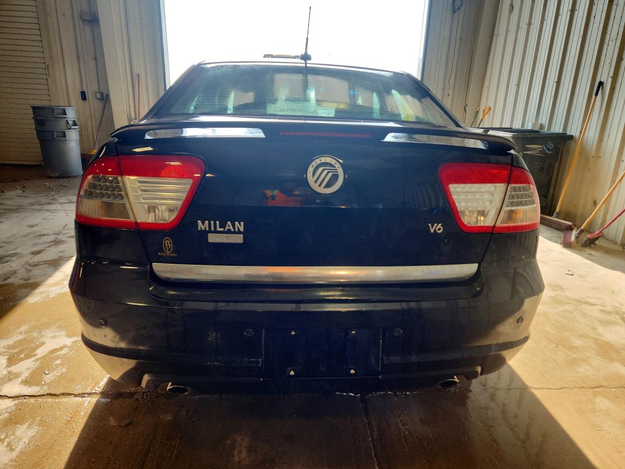 2009 Mercury Milan Premier Черный vin: 3MEHM08119R628598