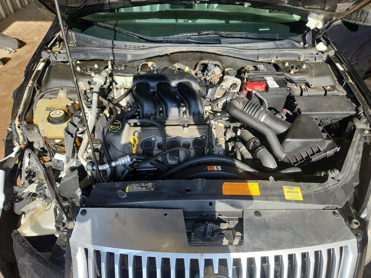 2009 Mercury Milan Premier Черный vin: 3MEHM08119R628598