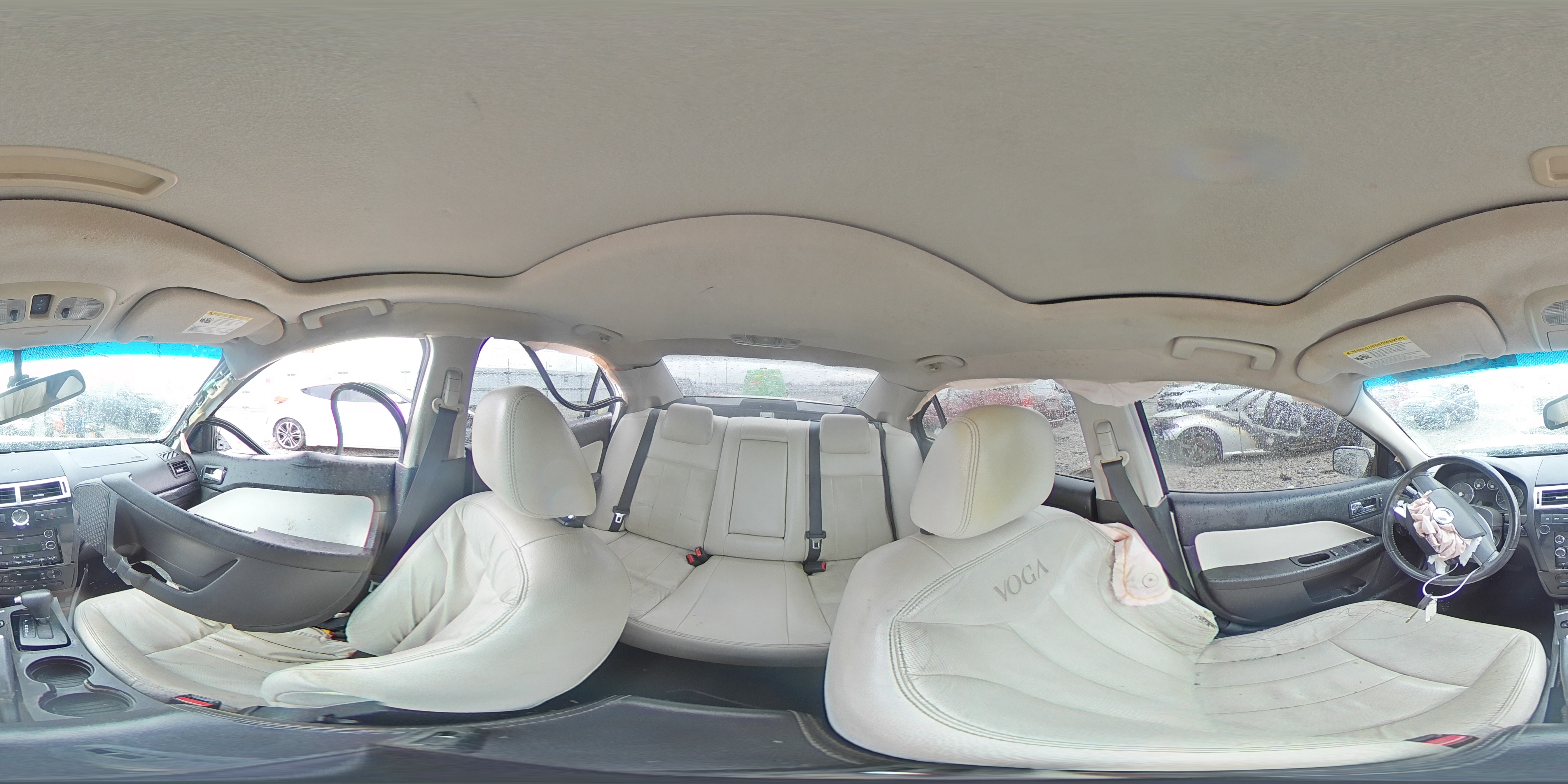 2009 Mercury Milan Premier White vin: 3MEHM08119R632411