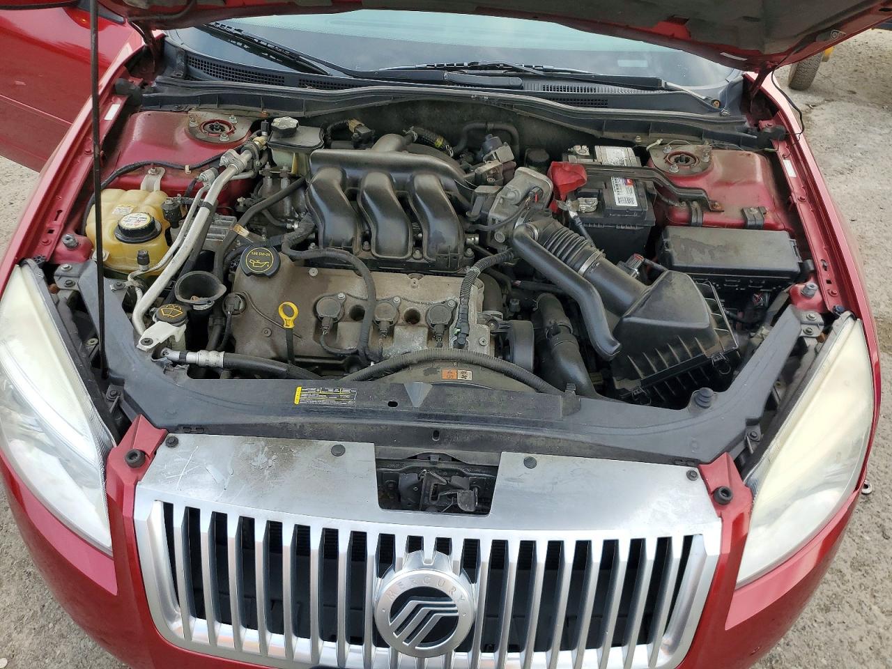 2007 Mercury Milan Premier Red vin: 3MEHM08127R632138