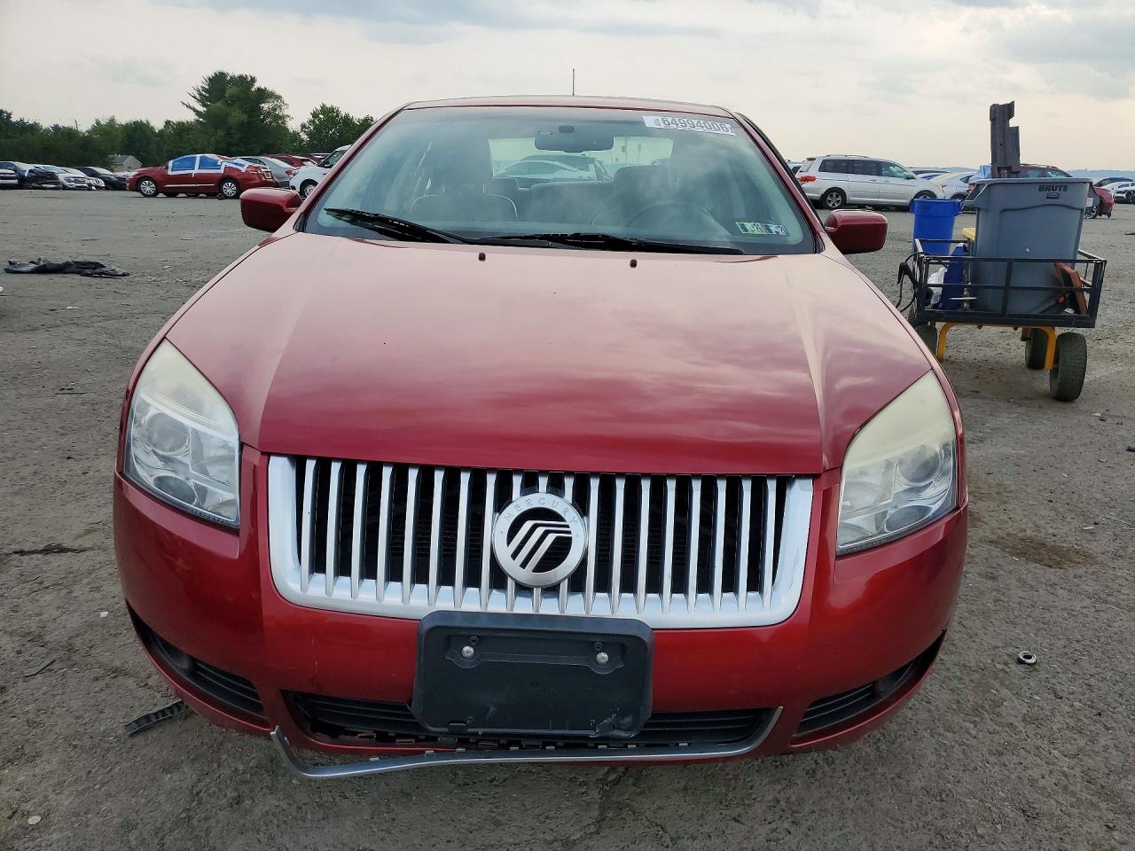 2007 Mercury Milan Premier Red vin: 3MEHM08127R632138