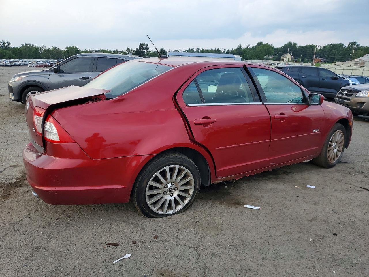 2007 Mercury Milan Premier Red vin: 3MEHM08127R632138