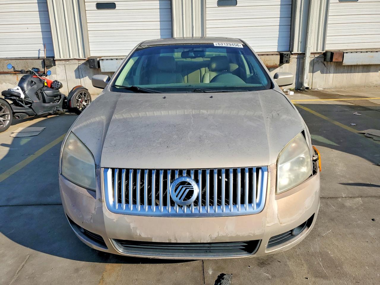 2007 Mercury Milan Premier Золотой vin: 3MEHM08137R628874