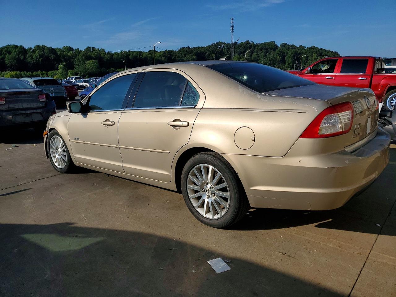 2007 Mercury Milan Premier Золотой vin: 3MEHM08137R628874